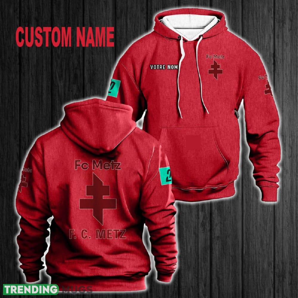 Custom Name FC Metz 3D Hoodie Red All OVer Print For Men Women Gift Christmas 2024 - Custom Name FC Metz 3D Hoodie Red All OVer Print For Men Gift Christmas 2024 Custom Name FC Metz 3D Hoodie Red All OVer Print For Men Women Gift Christmas 2024 - Custom Name FC Metz 3D Hoodie Red All OVer Print For Men Gift Christmas 2024