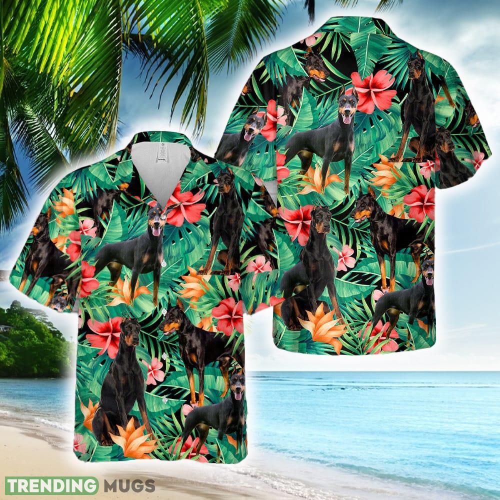 Doberman Tropical Hawaiian Shirt Tropical Summer For Fans - Doberman Tropical Hawaiian Shirt Tropical Summer For Fans Doberman Tropical Hawaiian Shirt Tropical Summer For Fans - Doberman Tropical Hawaiian Shirt Tropical Summer For Fans