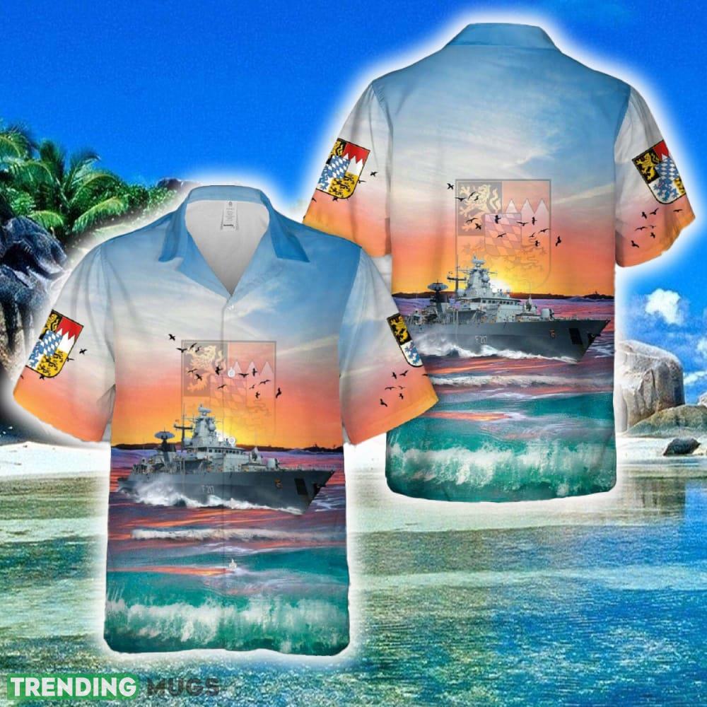 German Navy F 217 FGS Bayern Pocket Hawaiian Shirt For Beach Fans - German Navy F 217 FGS Bayern Pocket Hawaiian Shirt For Beach Fans German Navy F 217 FGS Bayern Pocket Hawaiian Shirt For Beach Fans - German Navy F 217 FGS Bayern Pocket Hawaiian Shirt For Beach Fans