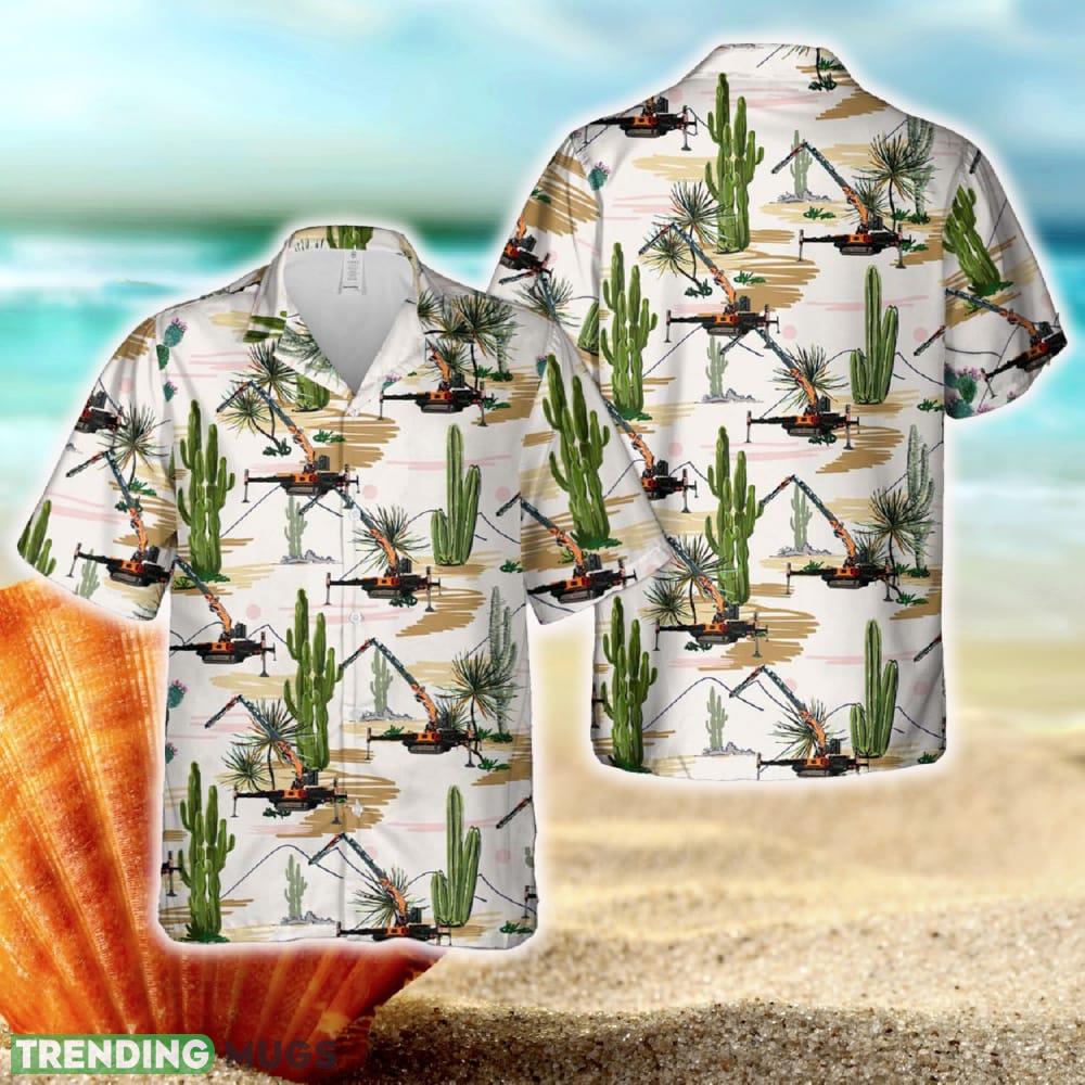 Jekko Cranes Articulated Crawler Crane JF990 Hawaiian Shirt For Beach Fans - Jekko Cranes Articulated Crawler Crane JF990 Hawaiian Shirt For Beach Fans
