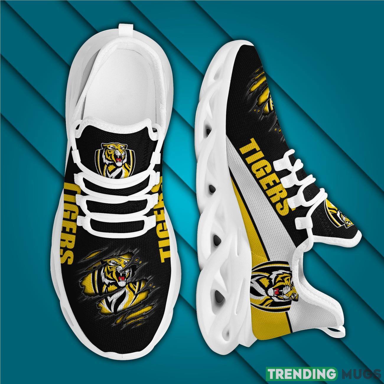 AFL Richmond Tigers Max Soul Sneakers Running Sports Shoes Max Soul AFL Richmond Tigers Max Soul Sneakers Running Sports Shoes Max Soul