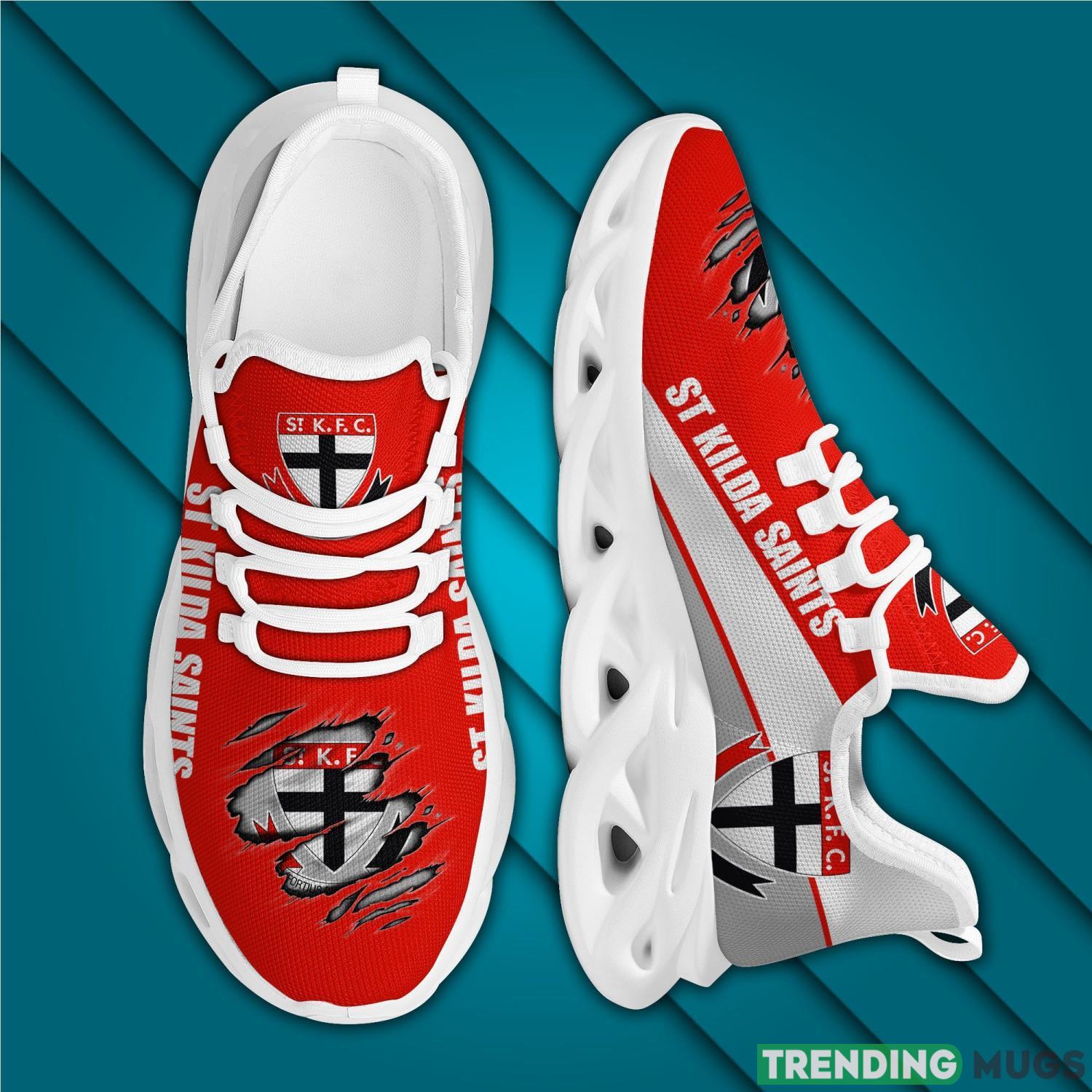 AFL St Kilda Saints Max Soul Sneakers Running Sports Shoes For Men Women Max Soul AFL St Kilda Saints Max Soul Sneakers Running Sports Shoes For Men Women Max Soul