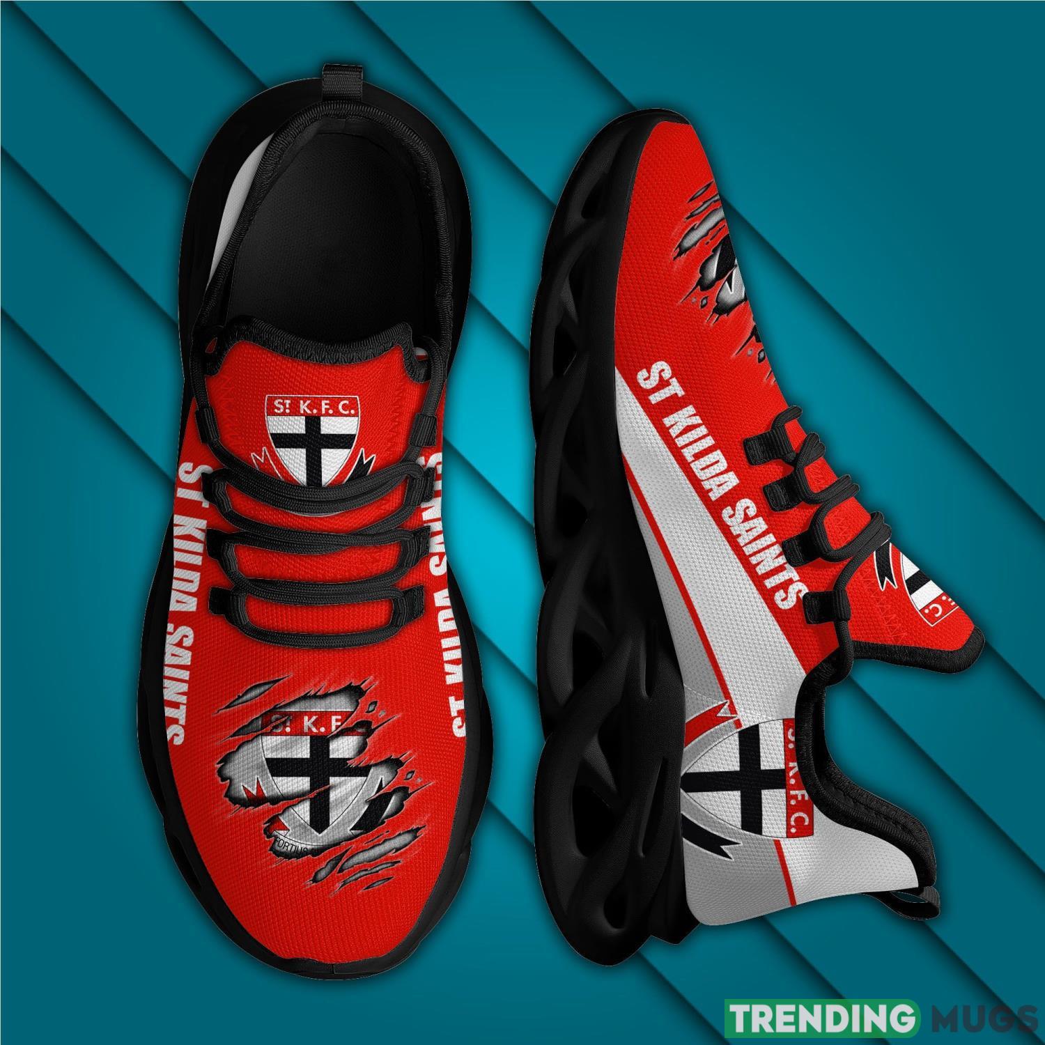 AFL St Kilda Saints Max Soul Sneakers Running Sports Shoes For Men Women Max Soul AFL St Kilda Saints Max Soul Sneakers Running Sports Shoes For Men Women Max Soul