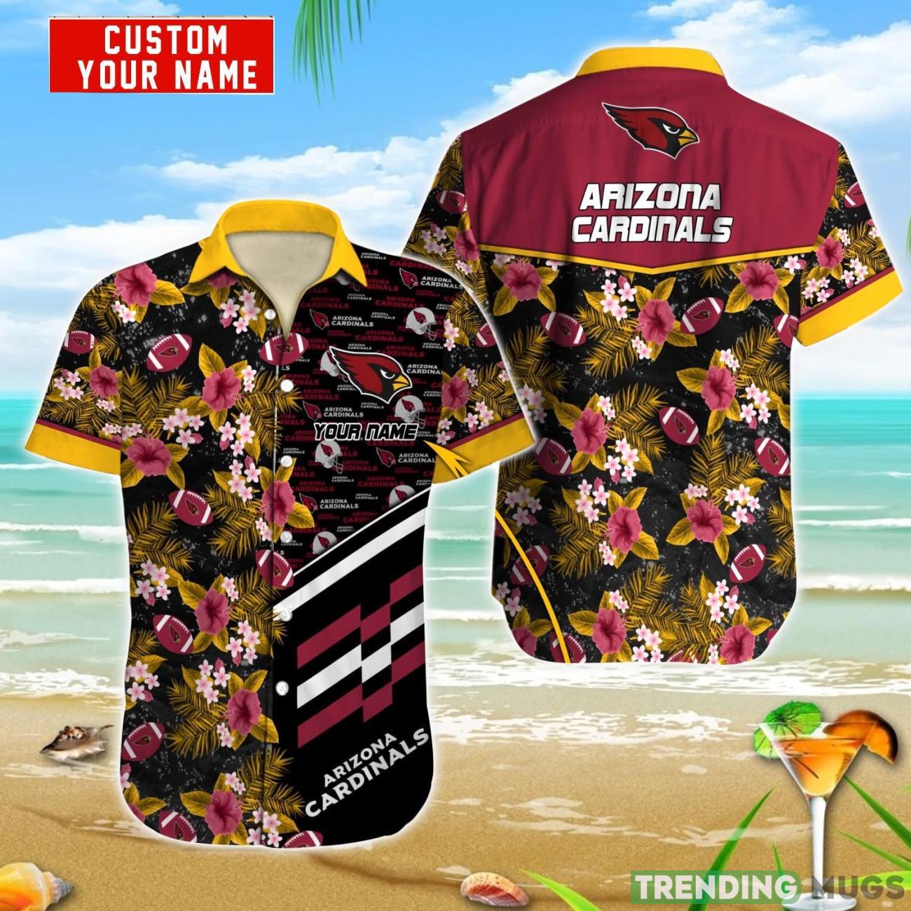 Arizona Cardinals NFL Hawaiian shirt Personalized Name Special Gift For Summer Vacation Product Photo 1 Arizona Cardinals NFL Hawaiian shirt Personalized Name Special Gift For Summer Vacation Product Photo 1