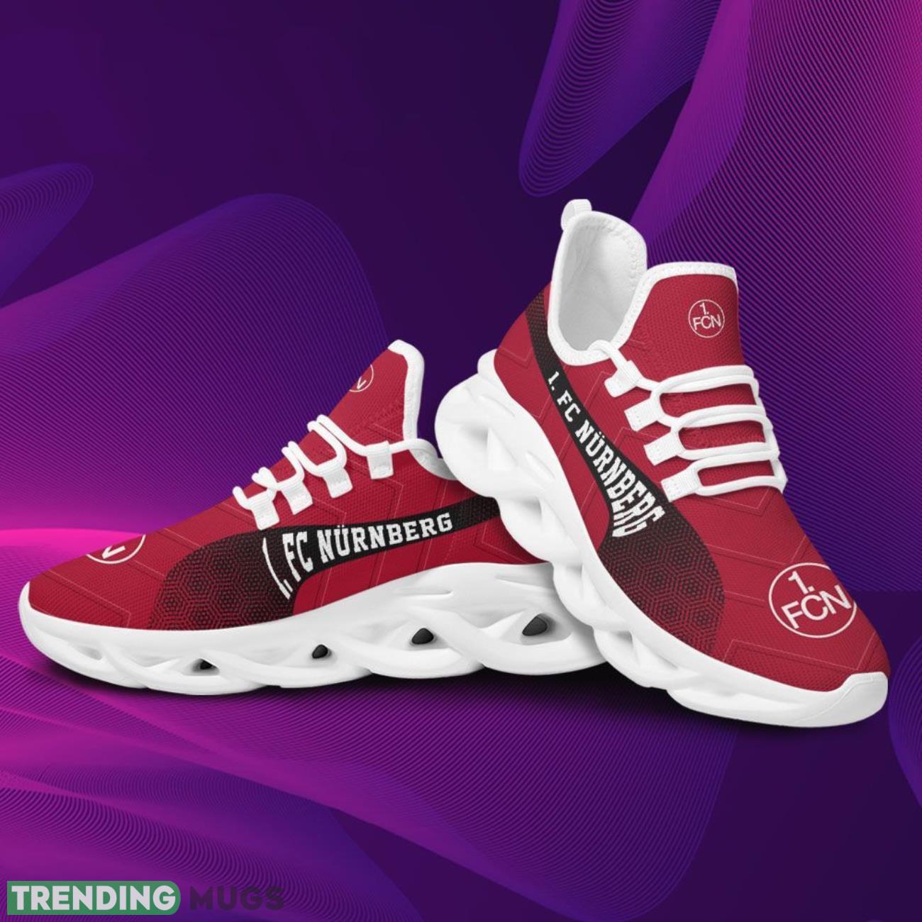 Bundesliga . FC Nuremberg New Trending 3D Printed Max Soul Clunky Sneaker Shoes For Men Women Max Soul Bundesliga . FC Nuremberg New Trending 3D Printed Max Soul Clunky Sneaker Shoes For Men Women Max Soul
