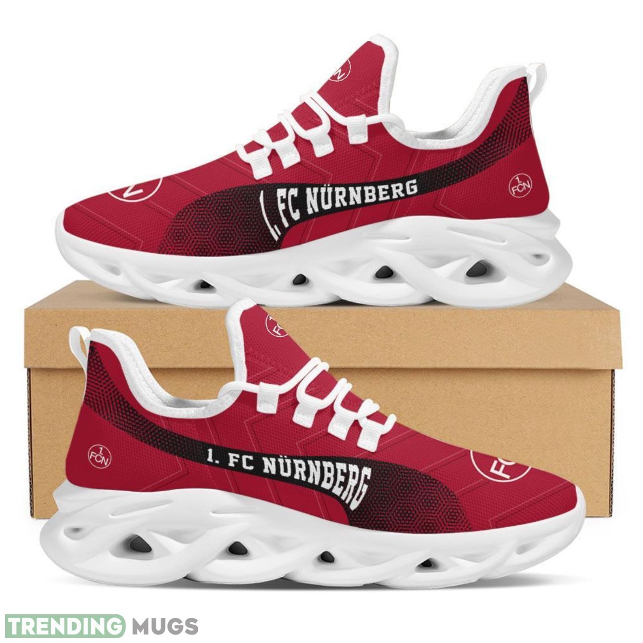 Bundesliga . FC Nuremberg New Trending 3D Printed Max Soul Clunky Sneaker Shoes For Men Women Max Soul Bundesliga . FC Nuremberg New Trending 3D Printed Max Soul Clunky Sneaker Shoes For Men Women Max Soul