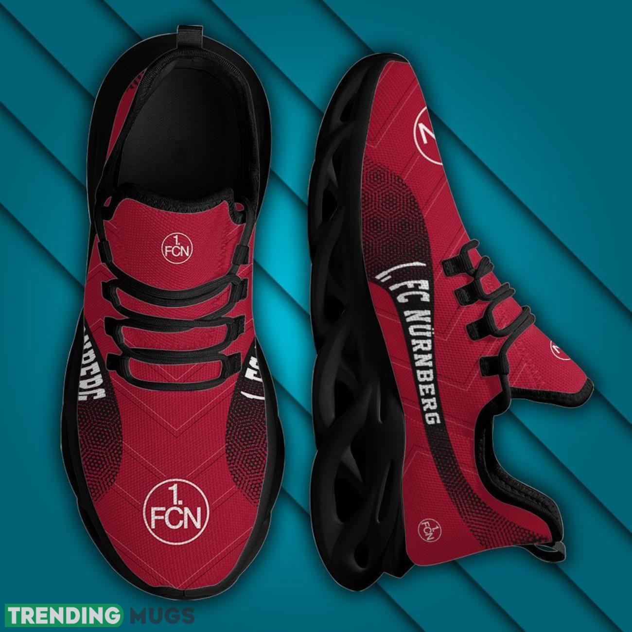 Bundesliga . FC Nuremberg New Trending 3D Printed Max Soul Clunky Sneaker Shoes For Men Women Max Soul Bundesliga . FC Nuremberg New Trending 3D Printed Max Soul Clunky Sneaker Shoes For Men Women Max Soul