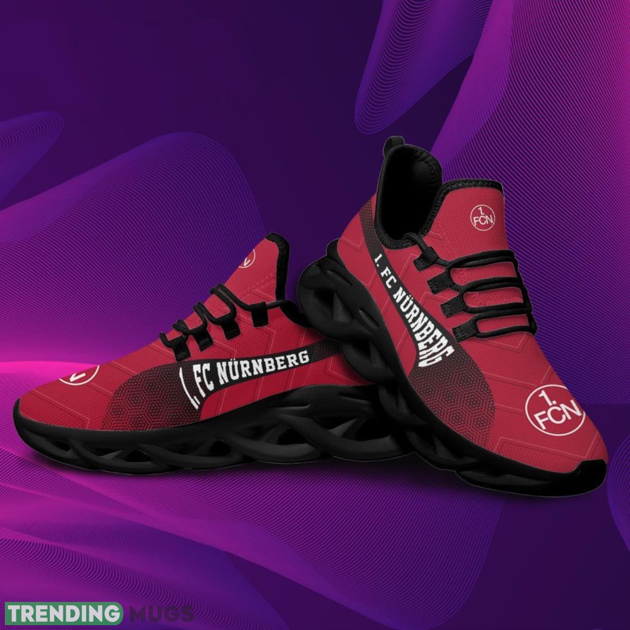 Bundesliga . FC Nuremberg New Trending 3D Printed Max Soul Clunky Sneaker Shoes For Men Women Max Soul Bundesliga . FC Nuremberg New Trending 3D Printed Max Soul Clunky Sneaker Shoes For Men Women Max Soul