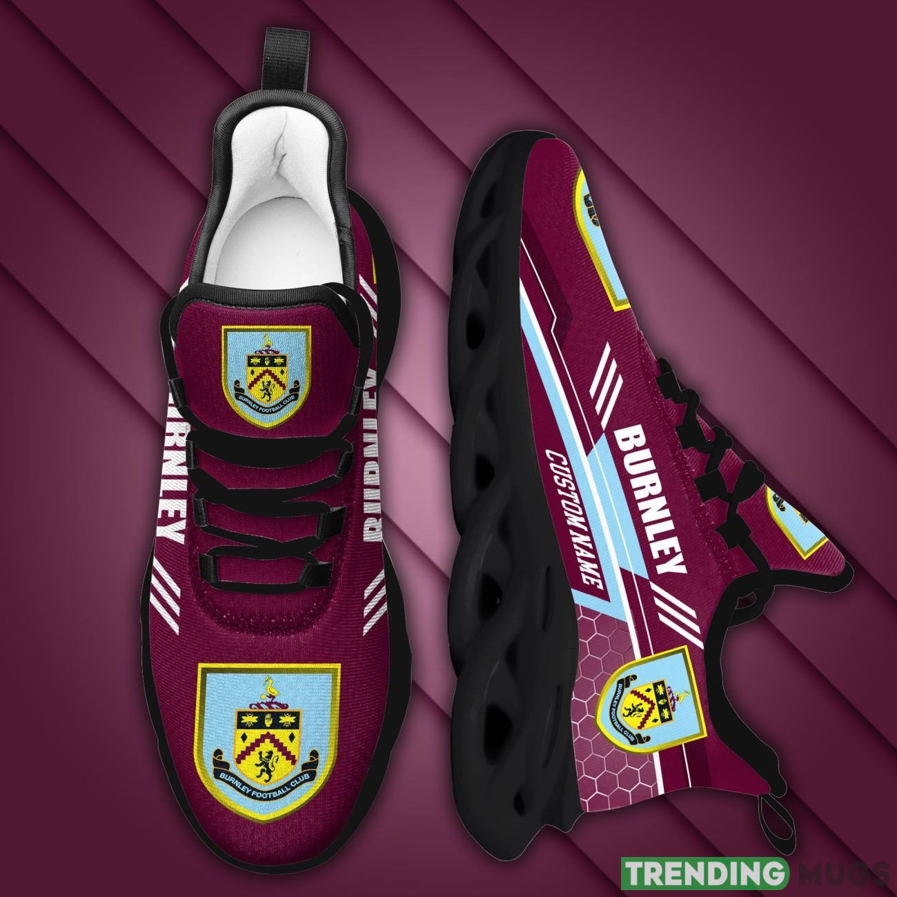 Burnley Custom Personalized Max Soul Sneakers Running Sports Shoes Max Soul Burnley Custom Personalized Max Soul Sneakers Running Sports Shoes Max Soul