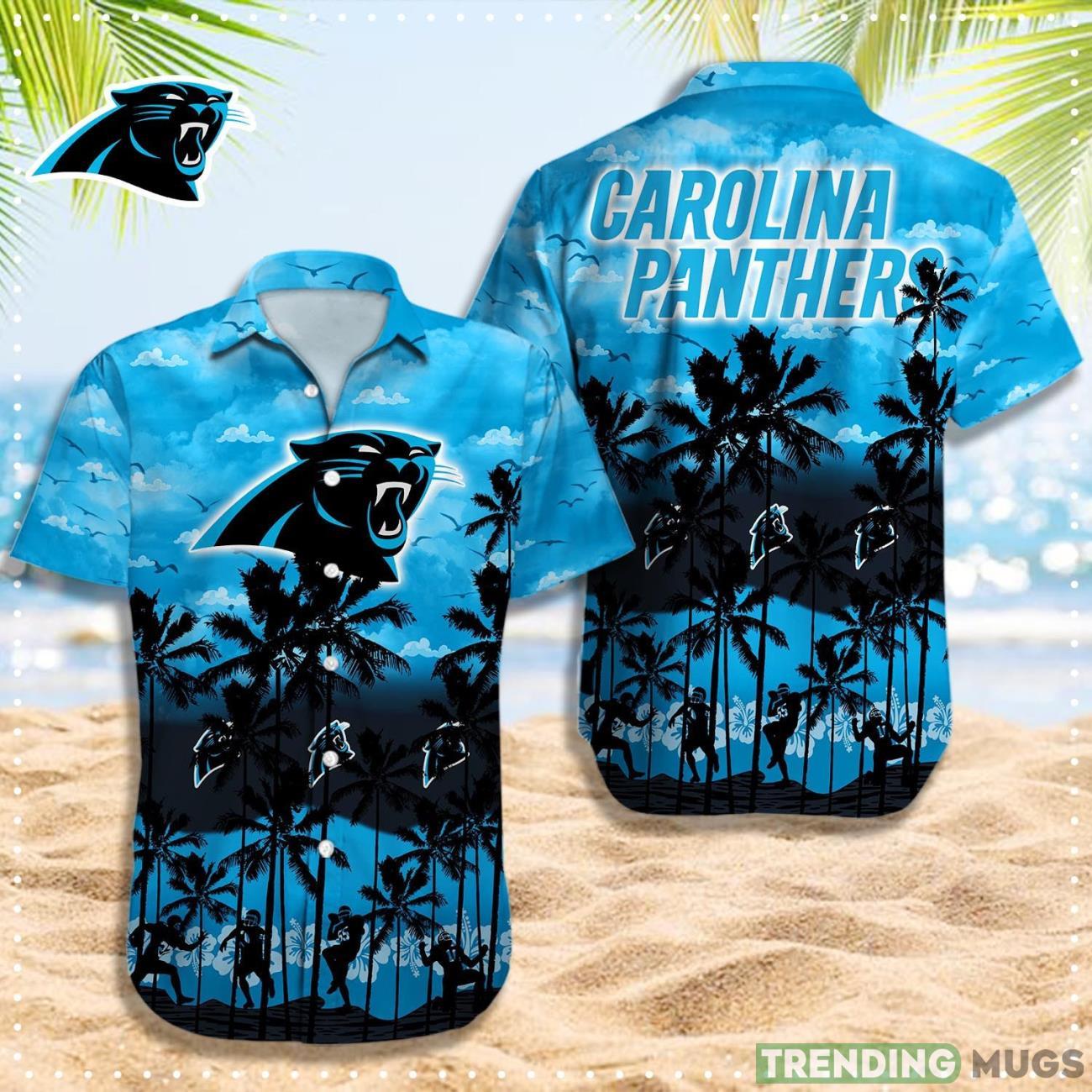 Carolina Panthers NFL Hawaiian Shirt Summer Gift For Fans Beach Shirt Product Photo 1 Carolina Panthers NFL Hawaiian Shirt Summer Gift For Fans Beach Shirt Product Photo 1