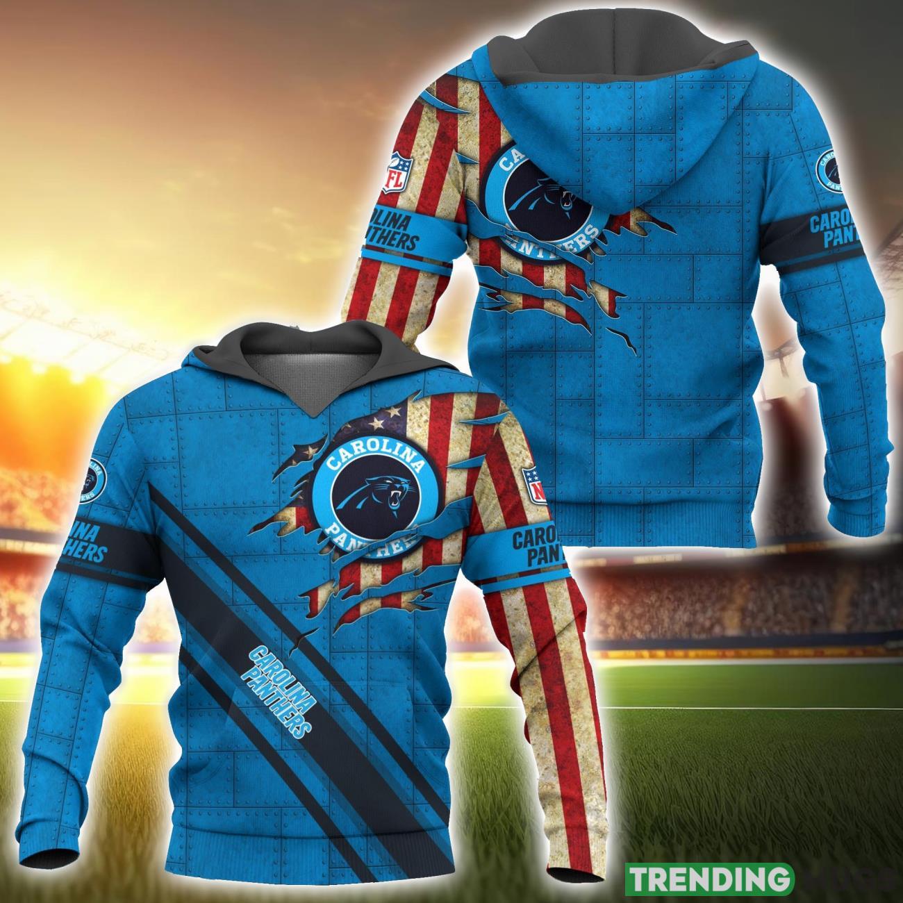 Carolina Panthers NFL Sport Team 3D Hoodie For Fans Product Photo 1 Carolina Panthers NFL Sport Team 3D Hoodie For Fans Product Photo 1