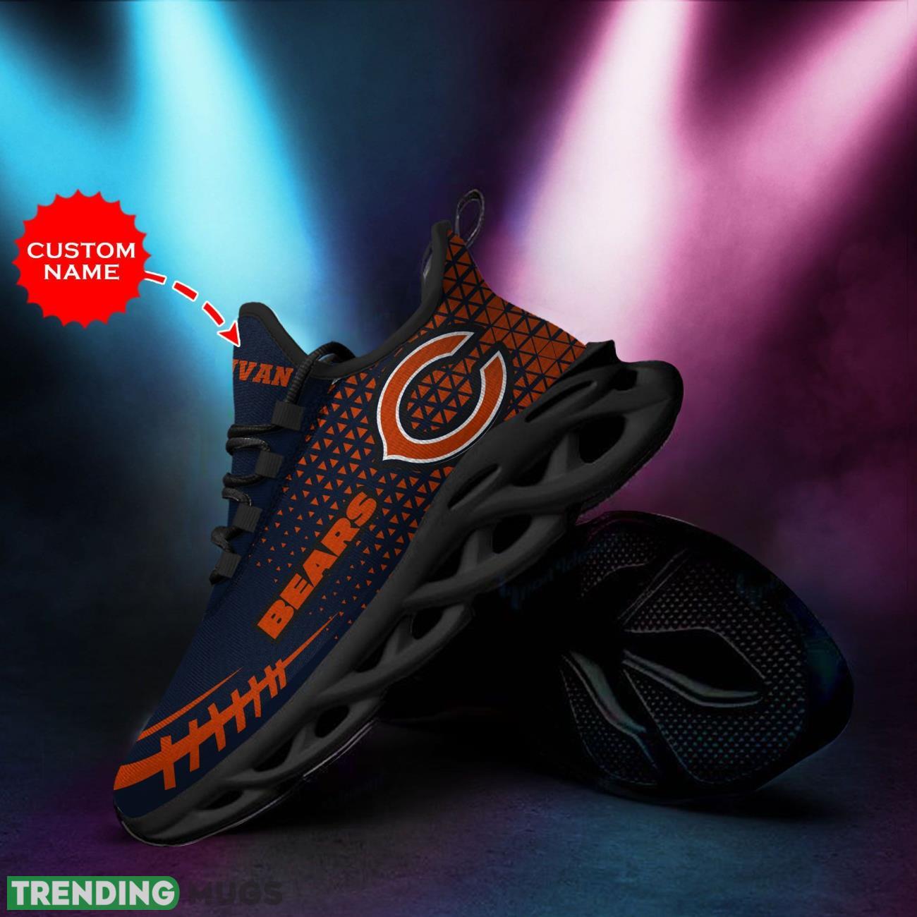 Chicago Bears Personalized Name With Name 3D Max Soul Sneakers Running Sports Max Soul Chicago Bears Personalized Name With Name 3D Max Soul Sneakers Running Sports Max Soul