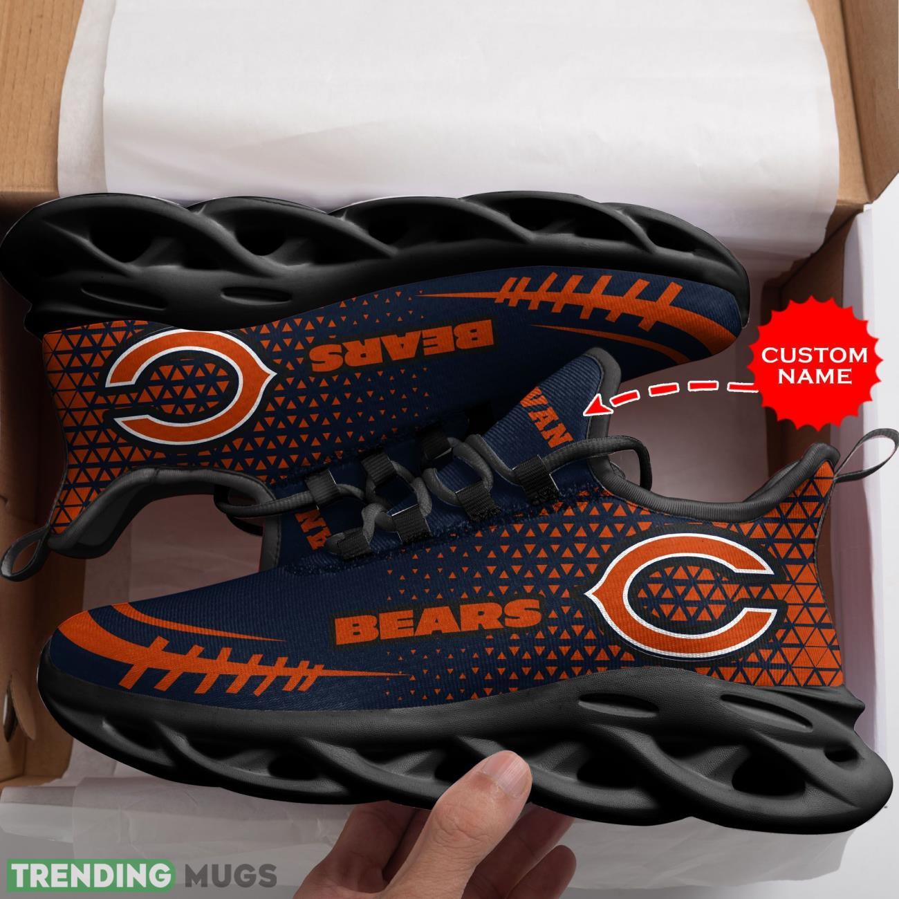 Chicago Bears Personalized Name With Name 3D Max Soul Sneakers Running Sports Max Soul Chicago Bears Personalized Name With Name 3D Max Soul Sneakers Running Sports Max Soul