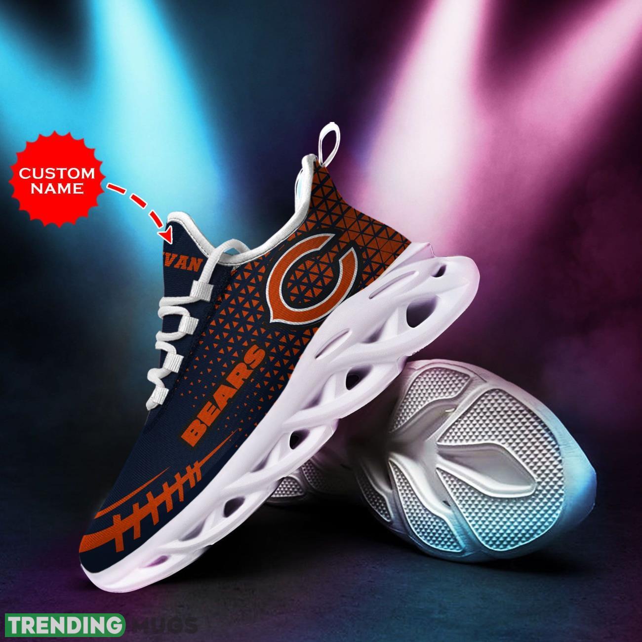 Chicago Bears Personalized Name With Name 3D Max Soul Sneakers Running Sports Max Soul Chicago Bears Personalized Name With Name 3D Max Soul Sneakers Running Sports Max Soul