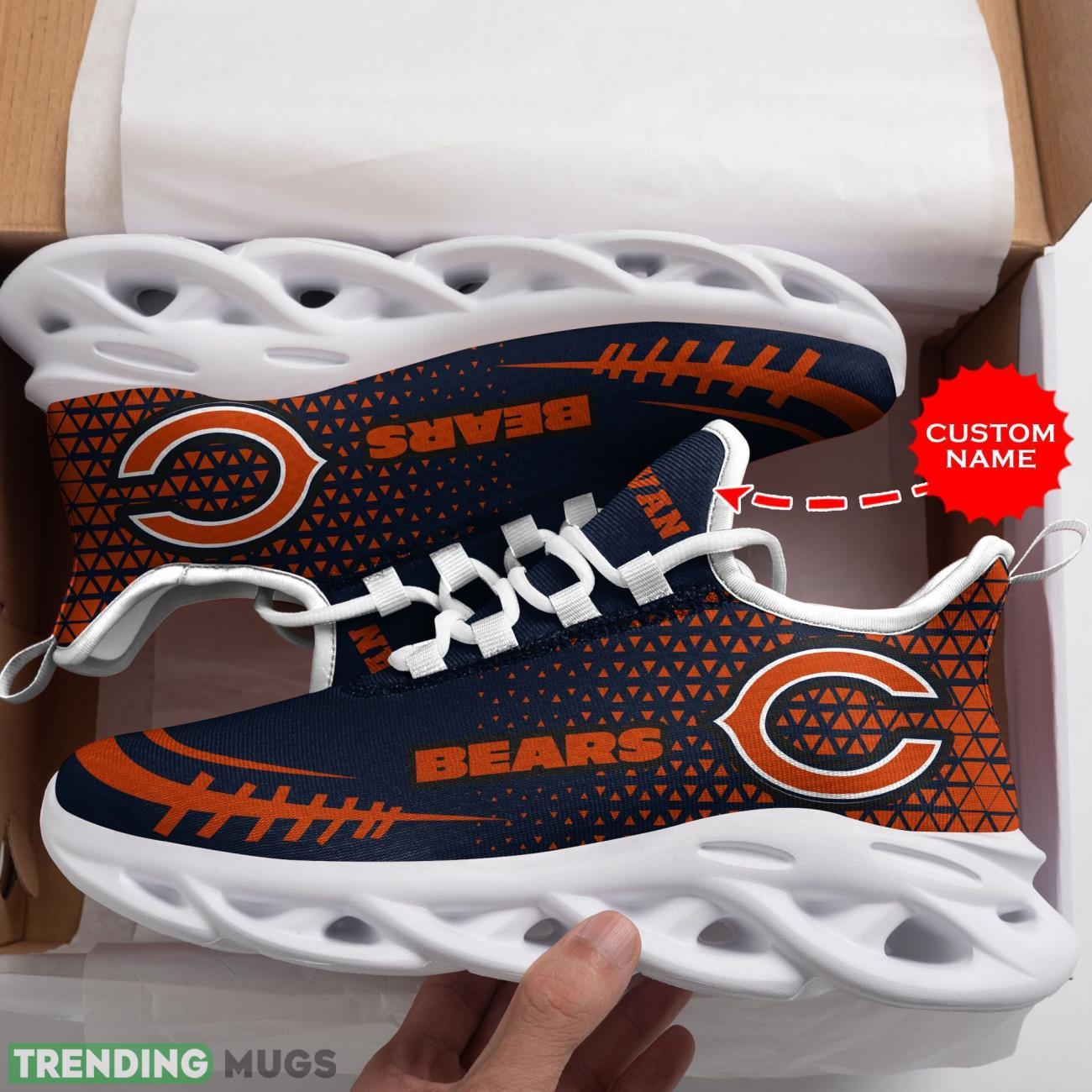 Chicago Bears Personalized Name With Name 3D Max Soul Sneakers Running Sports Max Soul Chicago Bears Personalized Name With Name 3D Max Soul Sneakers Running Sports Max Soul