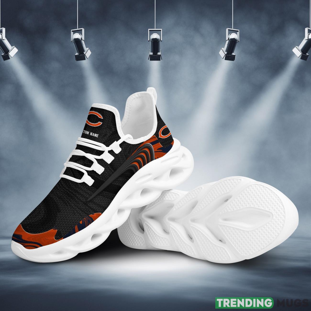 Chicago Bears Team Custom Personalized With Name Max Soul Sneakers Running Sports Shoes Max Soul Chicago Bears Team Custom Personalized With Name Max Soul Sneakers Running Sports Shoes Max Soul