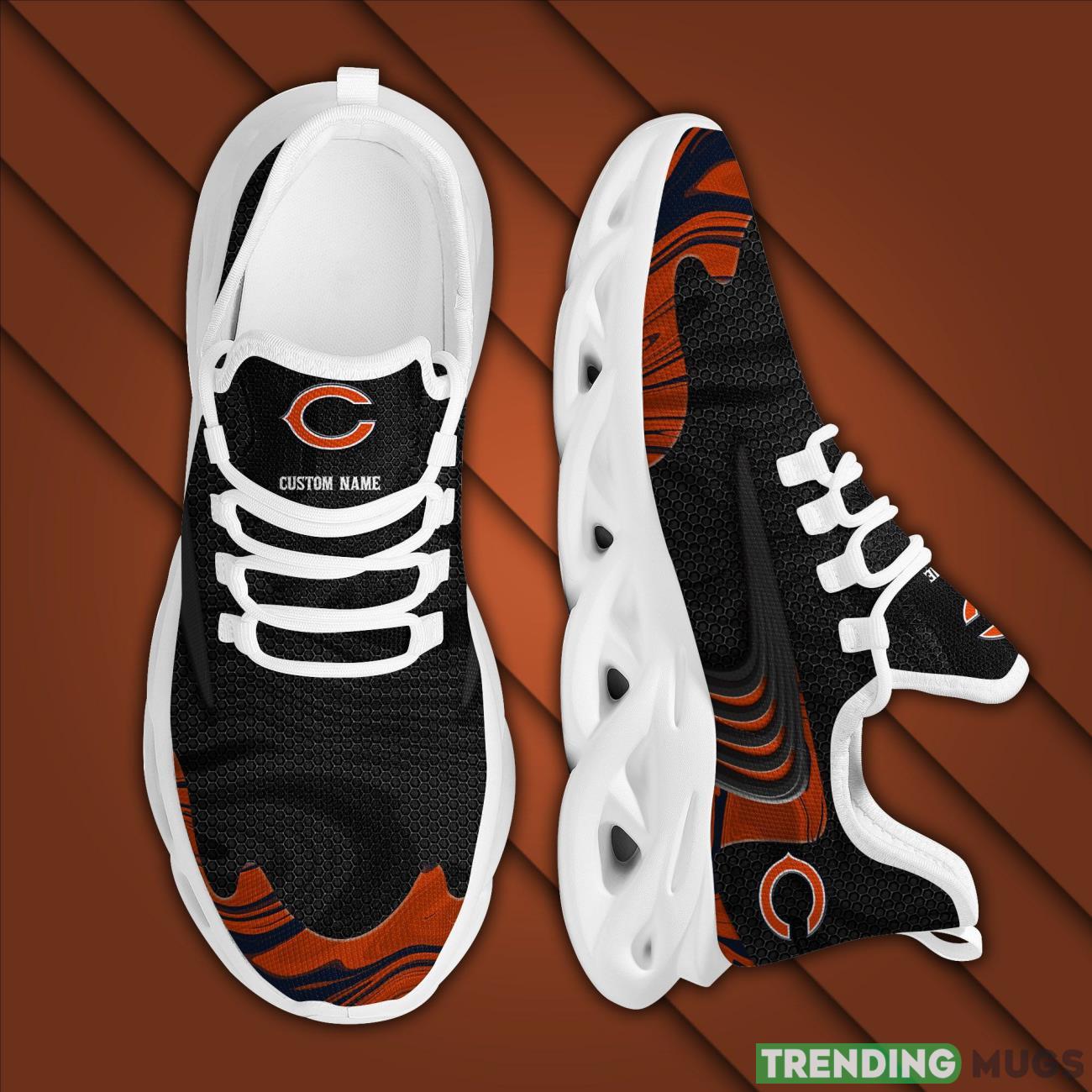 Chicago Bears Team Custom Personalized With Name Max Soul Sneakers Running Sports Shoes Max Soul Chicago Bears Team Custom Personalized With Name Max Soul Sneakers Running Sports Shoes Max Soul