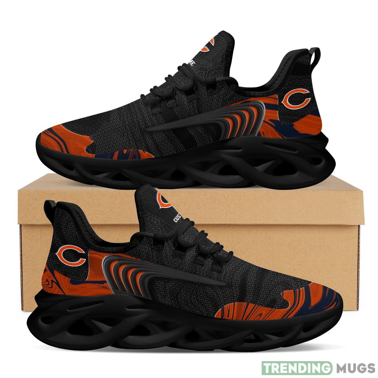 Chicago Bears Team Custom Personalized With Name Max Soul Sneakers Running Sports Shoes Max Soul Chicago Bears Team Custom Personalized With Name Max Soul Sneakers Running Sports Shoes Max Soul