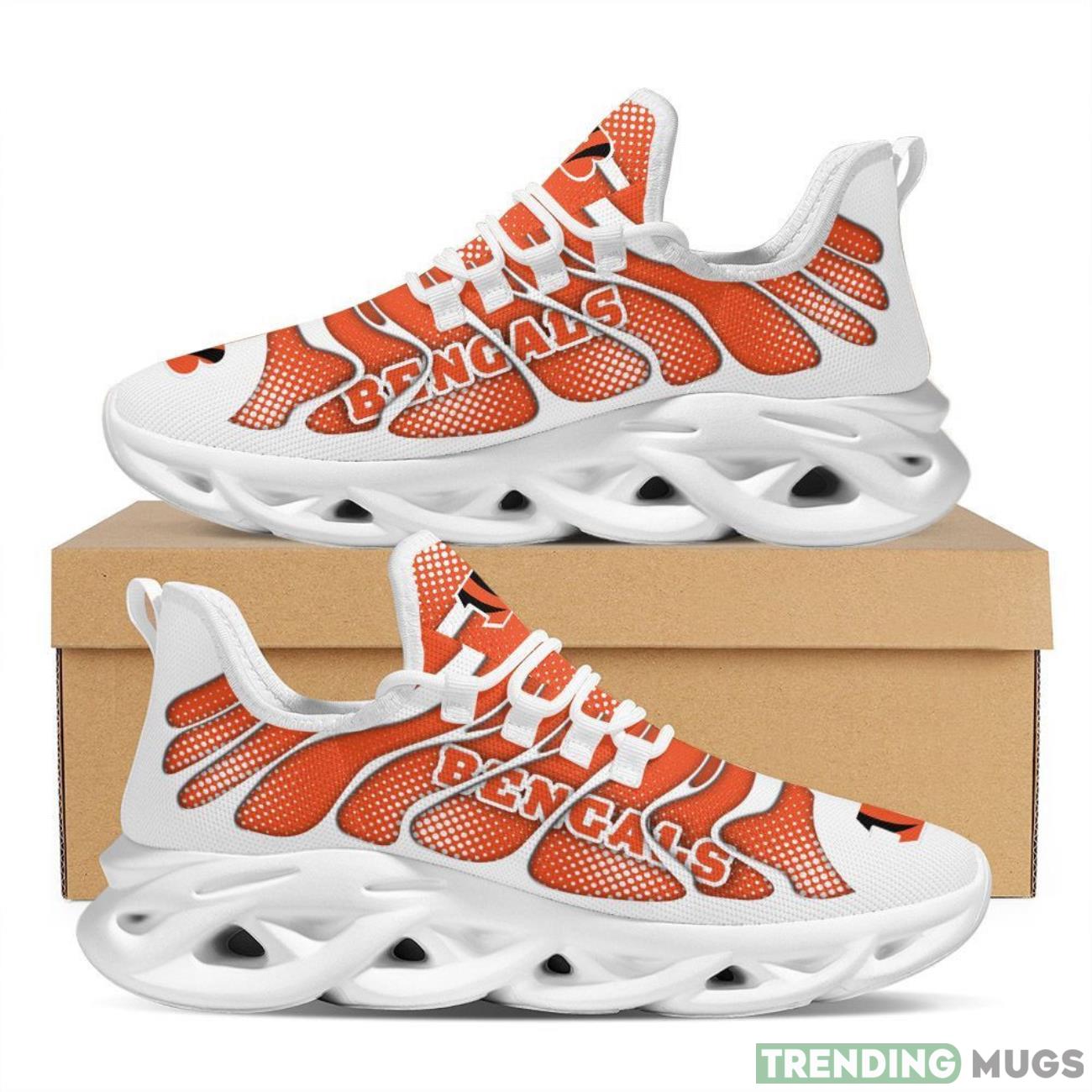 Cincinnati Bengals Max Soul Sneakers Running Full Printed Sports Running Shoes Max Soul Cincinnati Bengals Max Soul Sneakers Running Full Printed Sports Running Shoes Max Soul