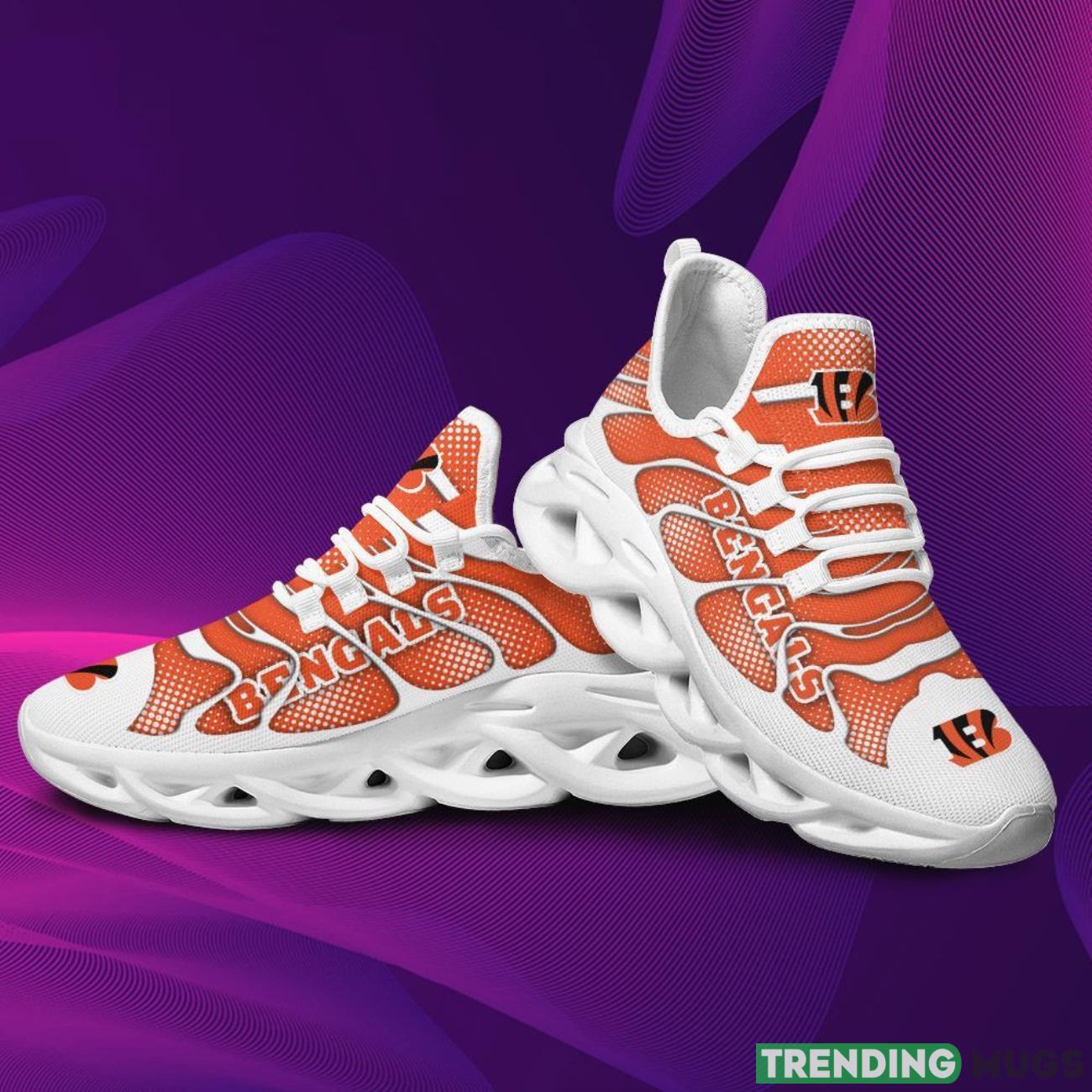 Cincinnati Bengals Max Soul Sneakers Running Full Printed Sports Running Shoes Max Soul Cincinnati Bengals Max Soul Sneakers Running Full Printed Sports Running Shoes Max Soul