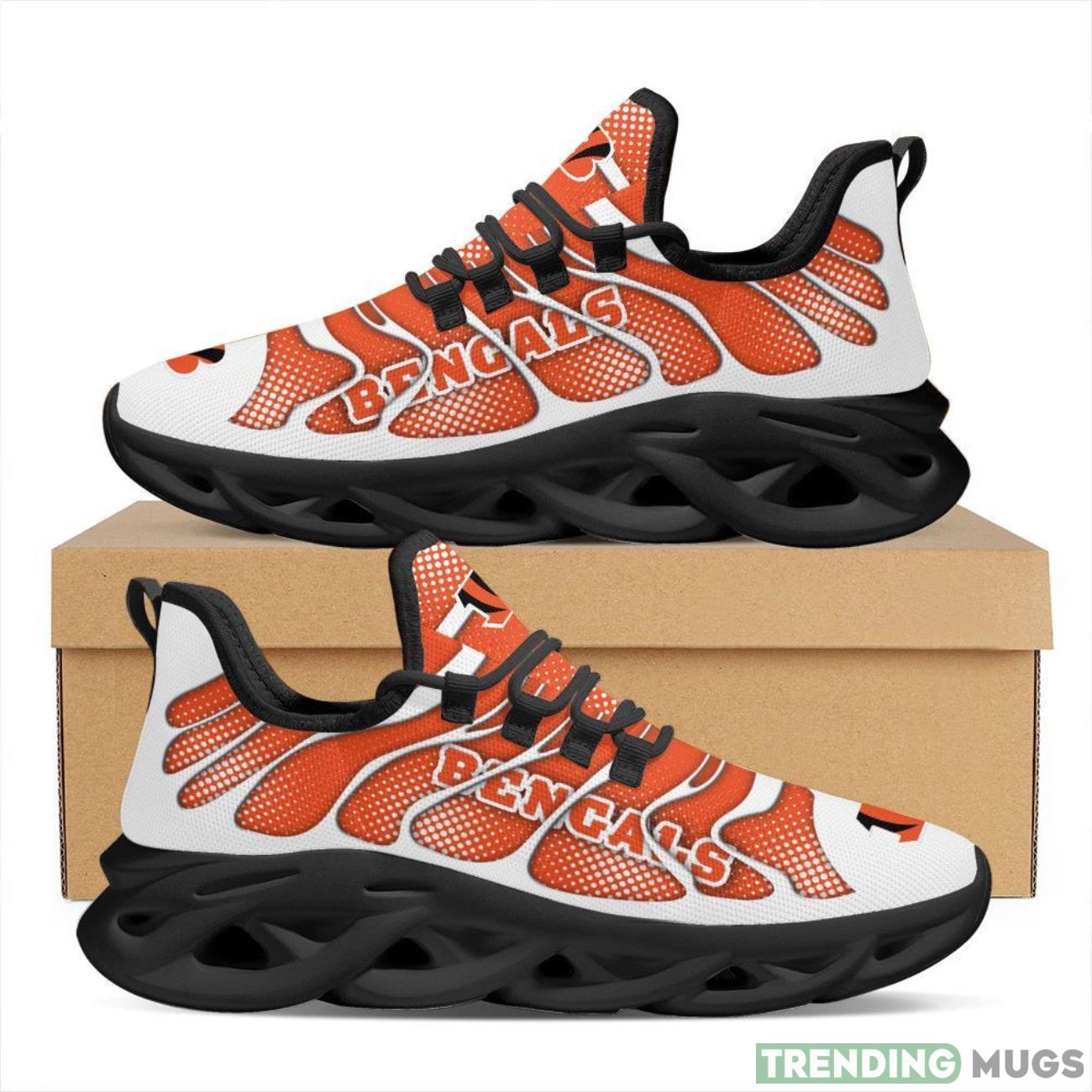 Cincinnati Bengals Max Soul Sneakers Running Full Printed Sports Running Shoes Product Photo 1 Cincinnati Bengals Max Soul Sneakers Running Full Printed Sports Running Shoes Product Photo 1
