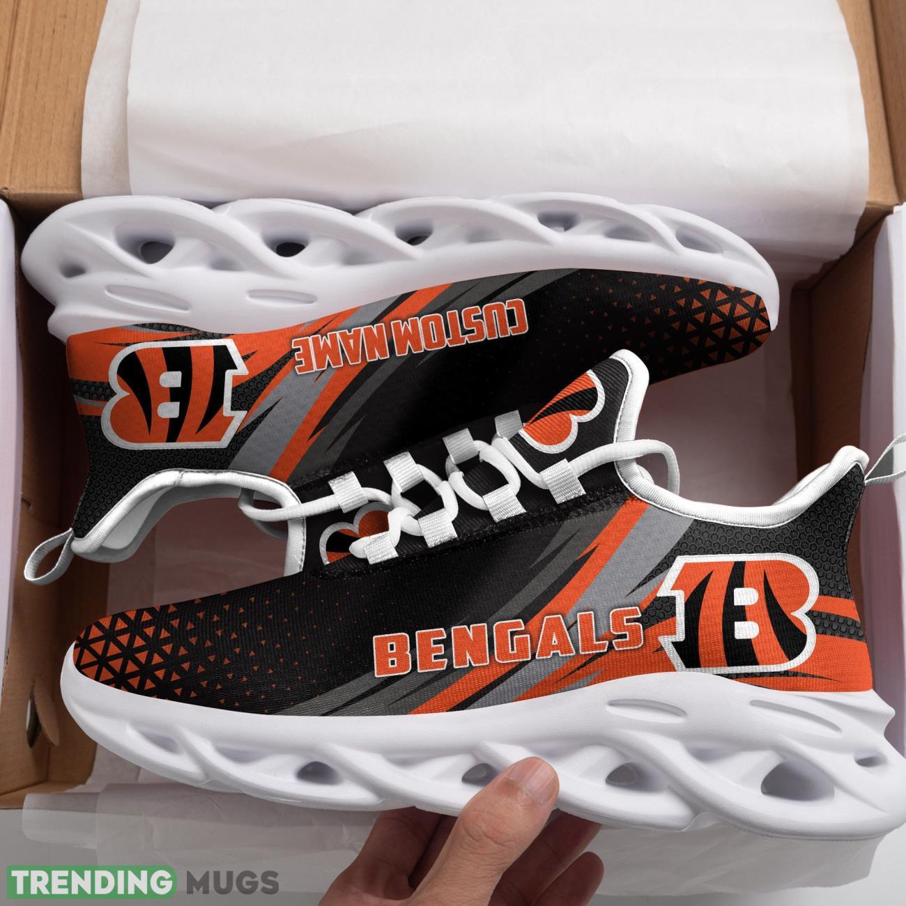 Cincinnati Bengals Triangle Max Soul Sneakers Personalized Name Running Sports Gift Product Photo 1 Cincinnati Bengals Triangle Max Soul Sneakers Personalized Name Running Sports Gift Product Photo 1