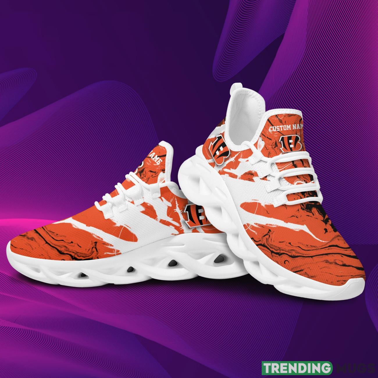 Cincinnati BengalsAmerican Football Team Trending Custom Personalized With Name Max Soul Clunky Sneaker Max Soul Cincinnati BengalsAmerican Football Team Trending Custom Personalized With Name Max Soul Clunky Sneaker Max Soul