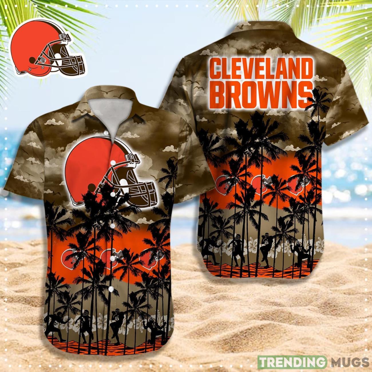 Cleveland Browns NFL Hawaiian Shirt Summer Gift For Fans Beach Shirt Product Photo 1 Cleveland Browns NFL Hawaiian Shirt Summer Gift For Fans Beach Shirt Product Photo 1