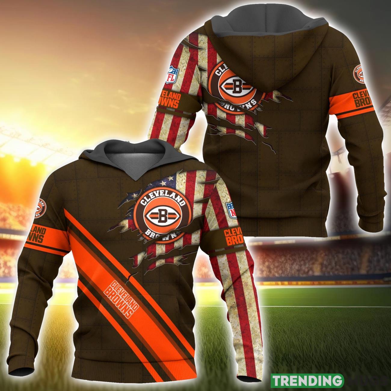 Cleveland Browns NFL Sport Team 3D Hoodie For Fans Product Photo 1 Cleveland Browns NFL Sport Team 3D Hoodie For Fans Product Photo 1