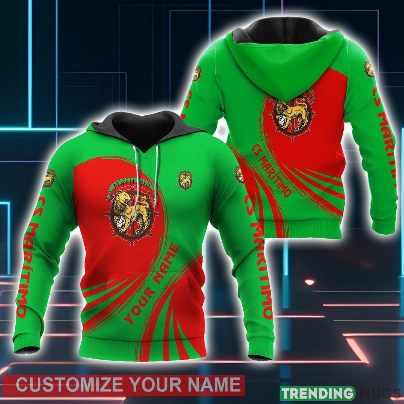 CS Marítimo 3D Hoodie Winter Gift For Men For Women Personalized Name 3D Hoodies CS Marítimo 3D Hoodie Winter Gift For Men For Women Personalized Name 3D Hoodies