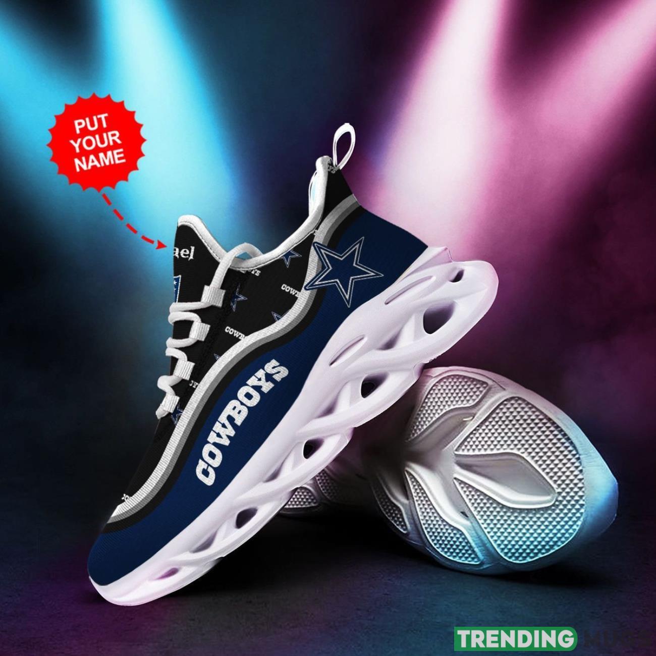 Dallas Cowboys Custom Personalized Max Soul Sneakers Running Sports Shoes Max Soul Dallas Cowboys Custom Personalized Max Soul Sneakers Running Sports Shoes Max Soul