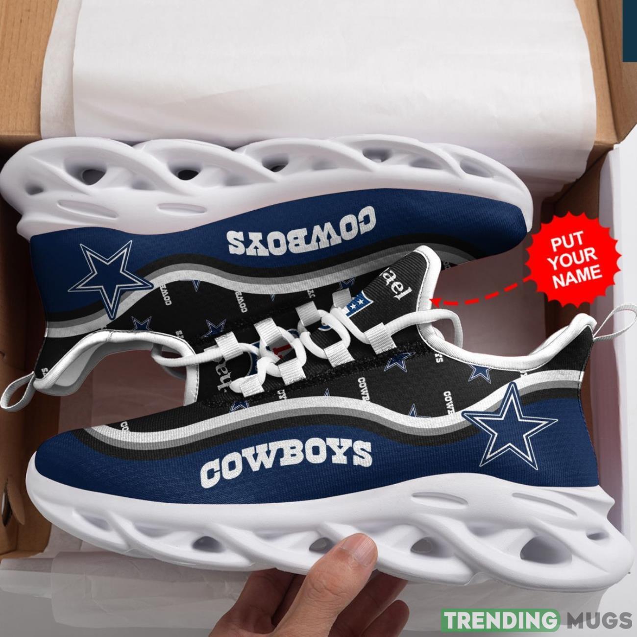 Dallas Cowboys Custom Personalized Max Soul Sneakers Running Sports Shoes Max Soul Dallas Cowboys Custom Personalized Max Soul Sneakers Running Sports Shoes Max Soul
