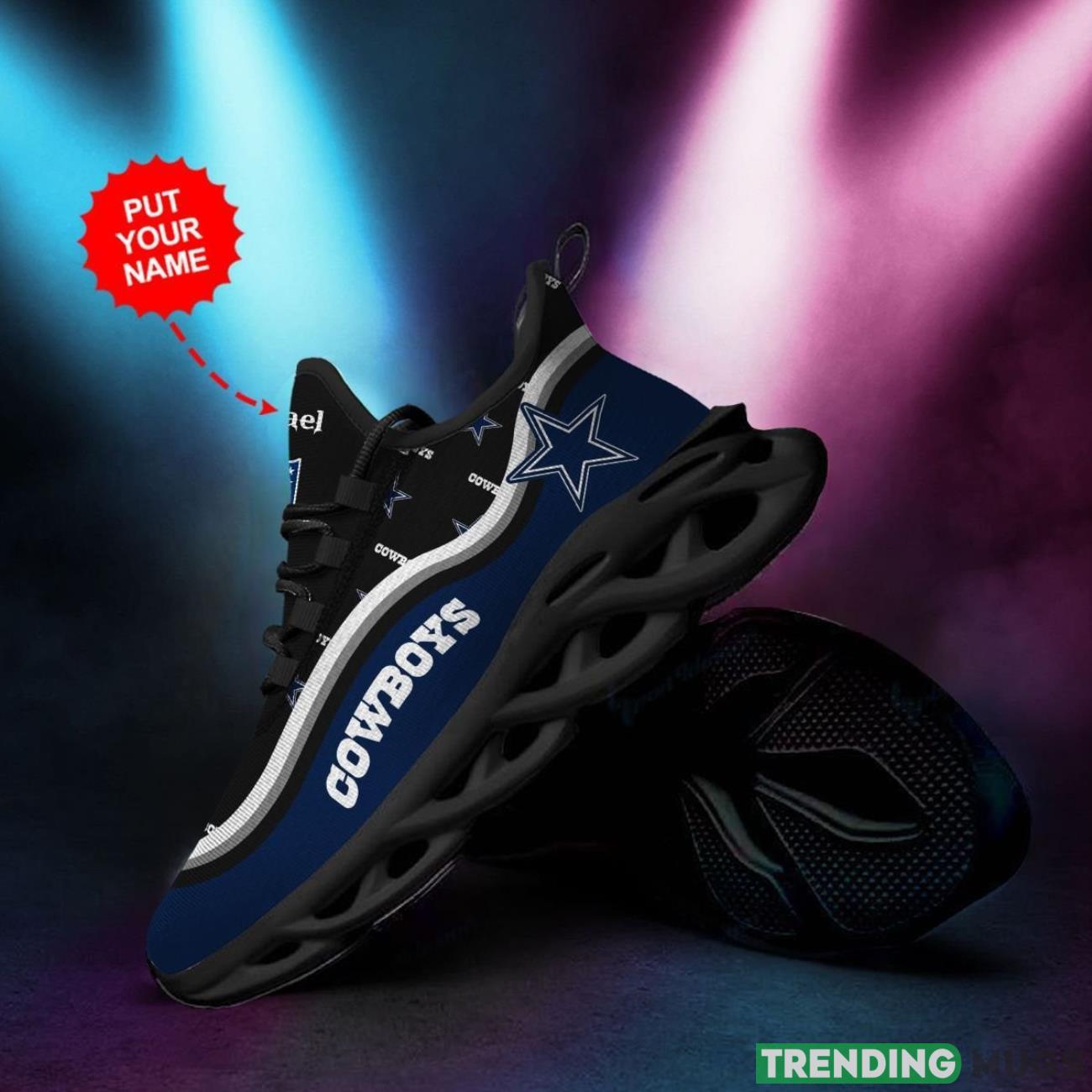 Dallas Cowboys Custom Personalized Max Soul Sneakers Running Sports Shoes Product Photo 1 Dallas Cowboys Custom Personalized Max Soul Sneakers Running Sports Shoes Product Photo 1