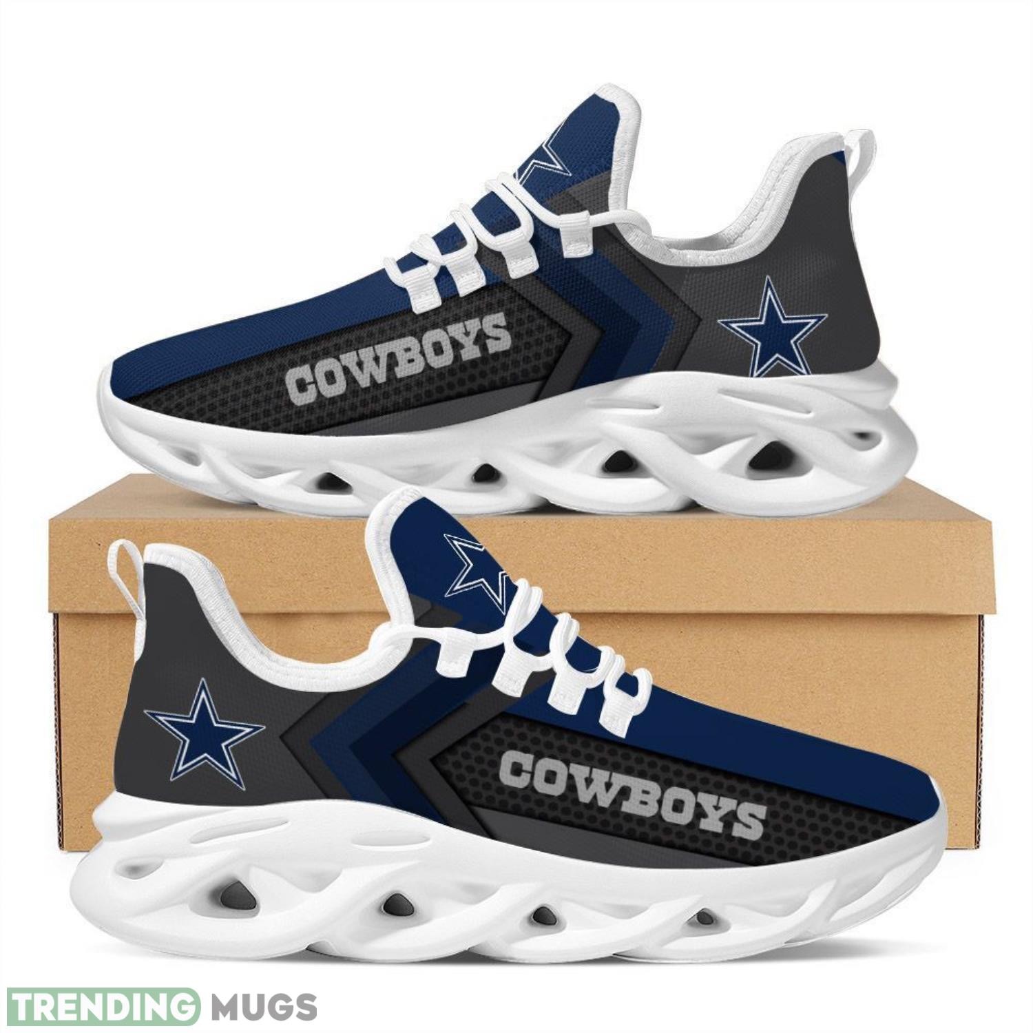 Dallas Cowboys Max Soul Sneakers Comfortable Men Women Shoes Max Soul Dallas Cowboys Max Soul Sneakers Comfortable Men Women Shoes Max Soul