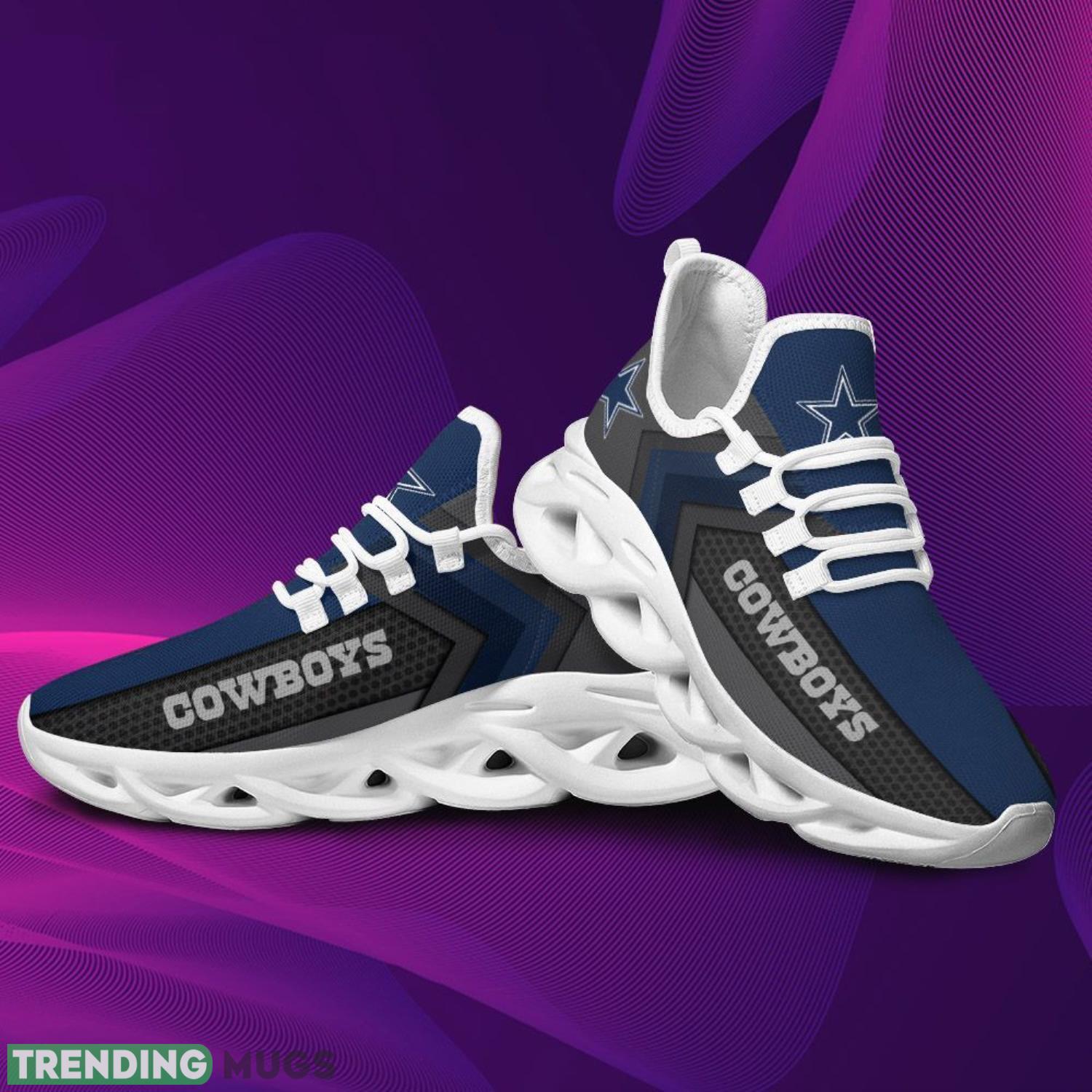 Dallas Cowboys Max Soul Sneakers Comfortable Men Women Shoes Max Soul Dallas Cowboys Max Soul Sneakers Comfortable Men Women Shoes Max Soul