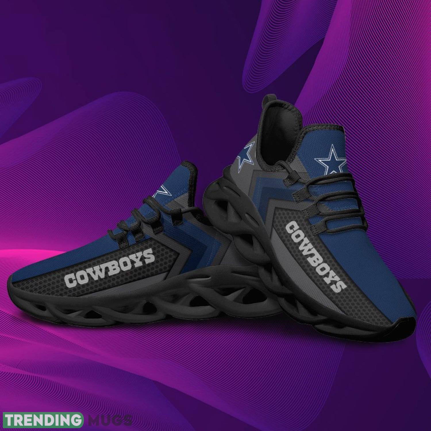 Dallas Cowboys Max Soul Sneakers Comfortable Men Women Shoes Max Soul Dallas Cowboys Max Soul Sneakers Comfortable Men Women Shoes Max Soul