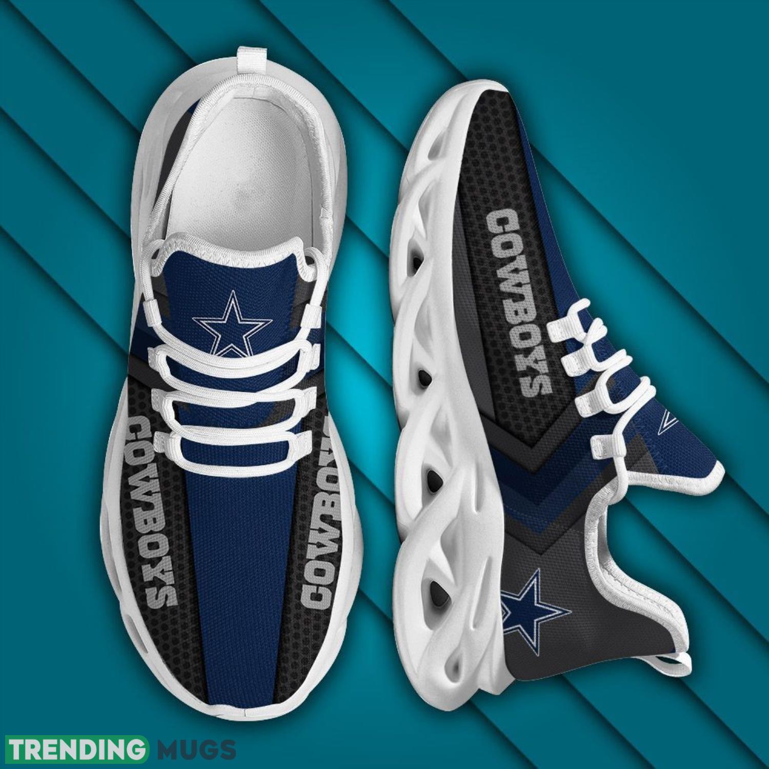 Dallas Cowboys Max Soul Sneakers Comfortable Men Women Shoes Max Soul Dallas Cowboys Max Soul Sneakers Comfortable Men Women Shoes Max Soul
