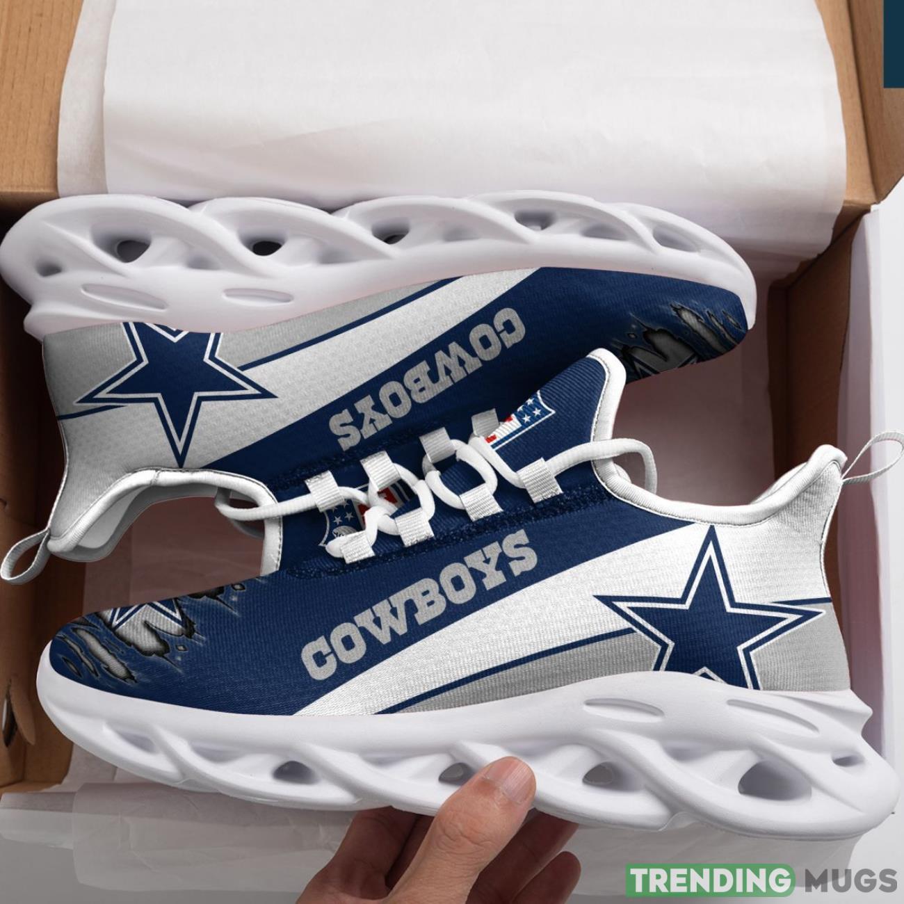 Dallas Cowboys Max Soul Sneakers Running Full Printed Sports Running Shoes Max Soul Dallas Cowboys Max Soul Sneakers Running Full Printed Sports Running Shoes Max Soul