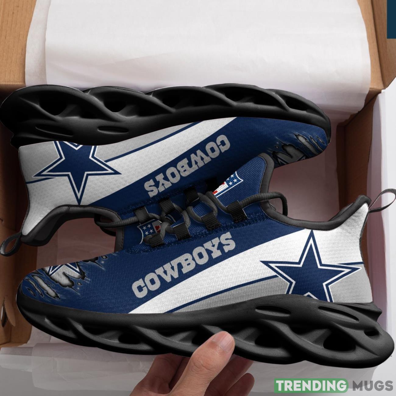Dallas Cowboys Max Soul Sneakers Running Full Printed Sports Running Shoes Max Soul Dallas Cowboys Max Soul Sneakers Running Full Printed Sports Running Shoes Max Soul