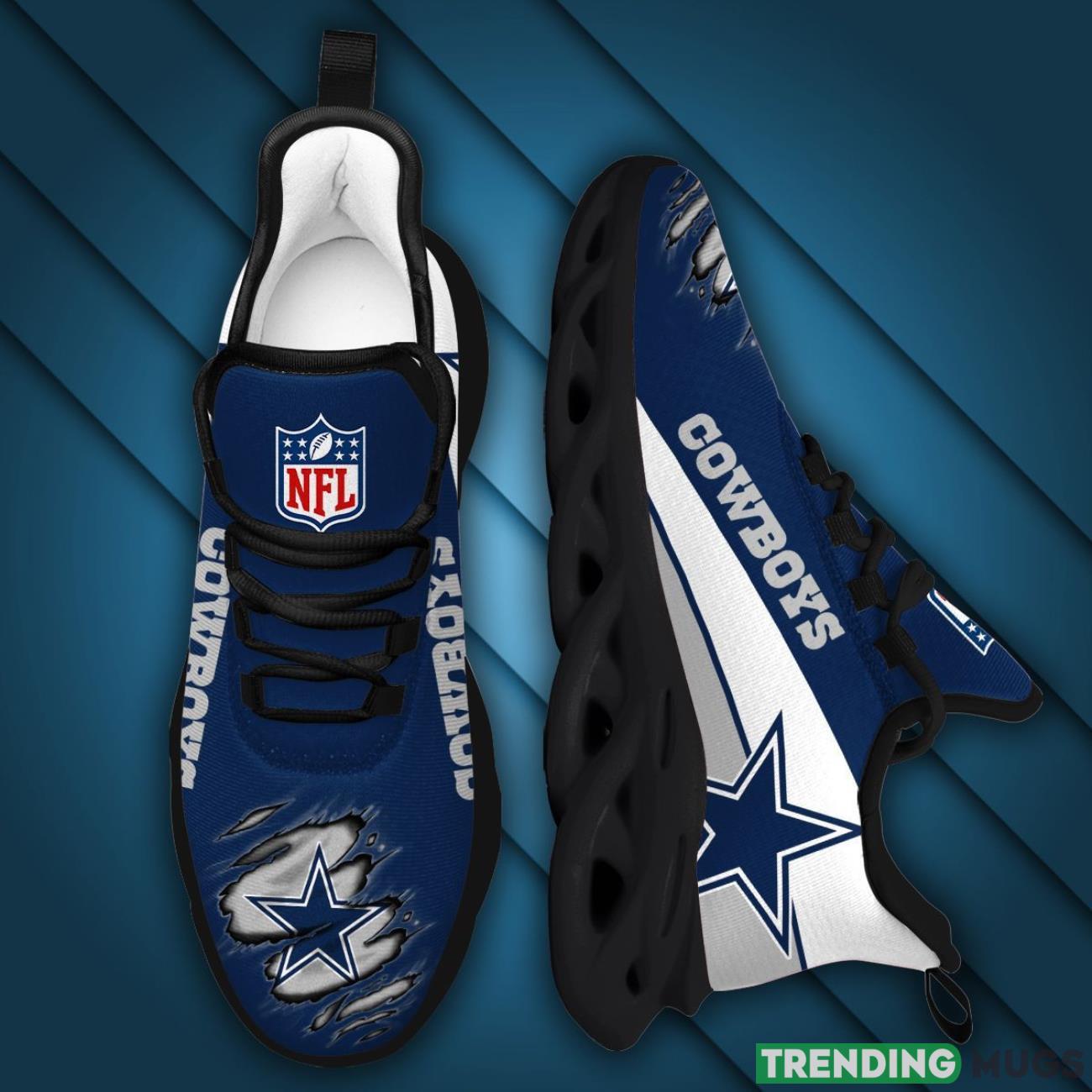 Dallas Cowboys Max Soul Sneakers Running Full Printed Sports Running Shoes Max Soul Dallas Cowboys Max Soul Sneakers Running Full Printed Sports Running Shoes Max Soul