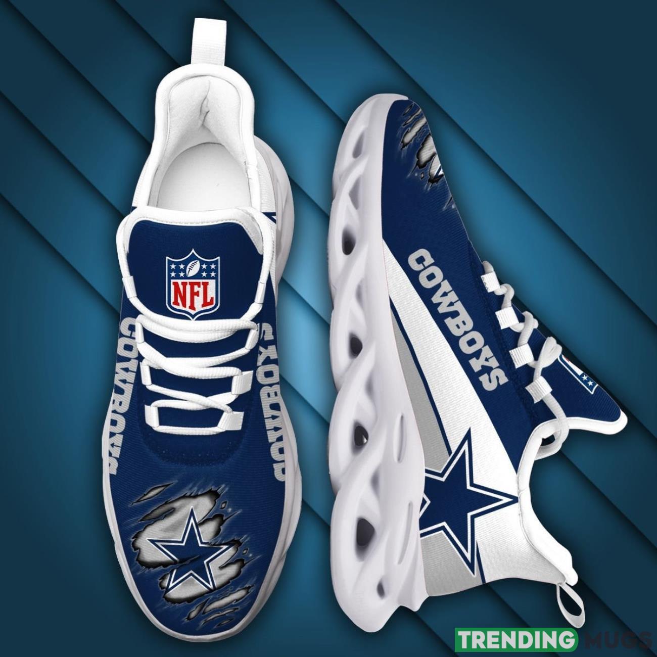 Dallas Cowboys Max Soul Sneakers Running Full Printed Sports Running Shoes Product Photo 1 Dallas Cowboys Max Soul Sneakers Running Full Printed Sports Running Shoes Product Photo 1