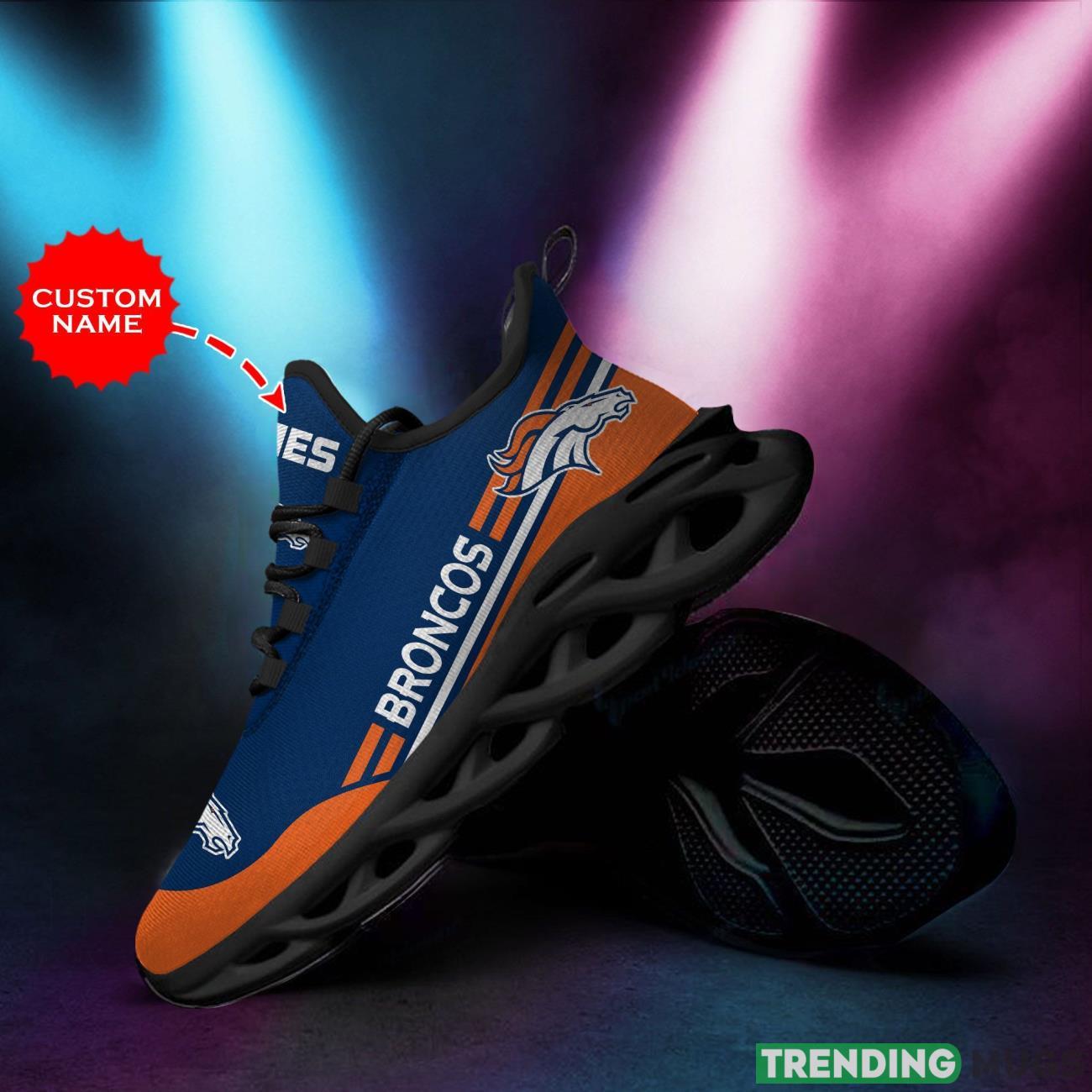 Denver Broncos Custom Personalized Max Soul Sneakers Running Sports Shoes Product Photo 1 Denver Broncos Custom Personalized Max Soul Sneakers Running Sports Shoes Product Photo 1