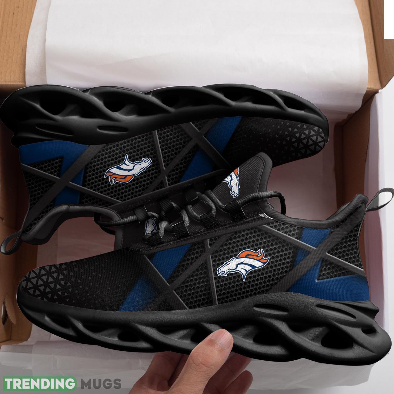 Denver Broncos Max Soul Sneakers Running Sports Gift Max Soul Denver Broncos Max Soul Sneakers Running Sports Gift Max Soul