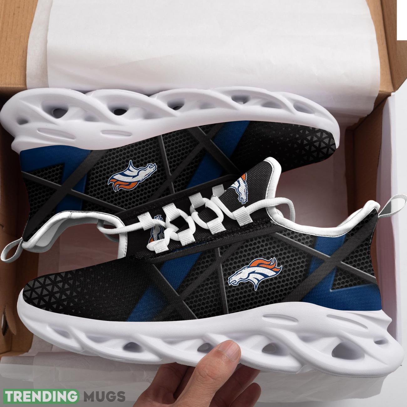 Denver Broncos Max Soul Sneakers Running Sports Gift Max Soul Denver Broncos Max Soul Sneakers Running Sports Gift Max Soul