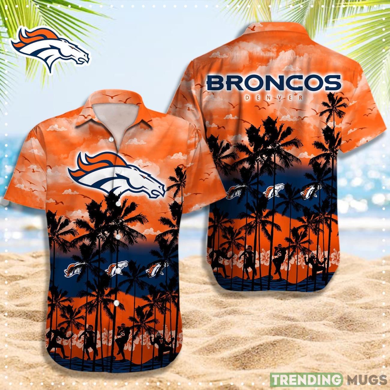 Denver Broncos NFL Hawaiian Shirt Summer Gift For Fans Beach Shirt Product Photo 1 Denver Broncos NFL Hawaiian Shirt Summer Gift For Fans Beach Shirt Product Photo 1