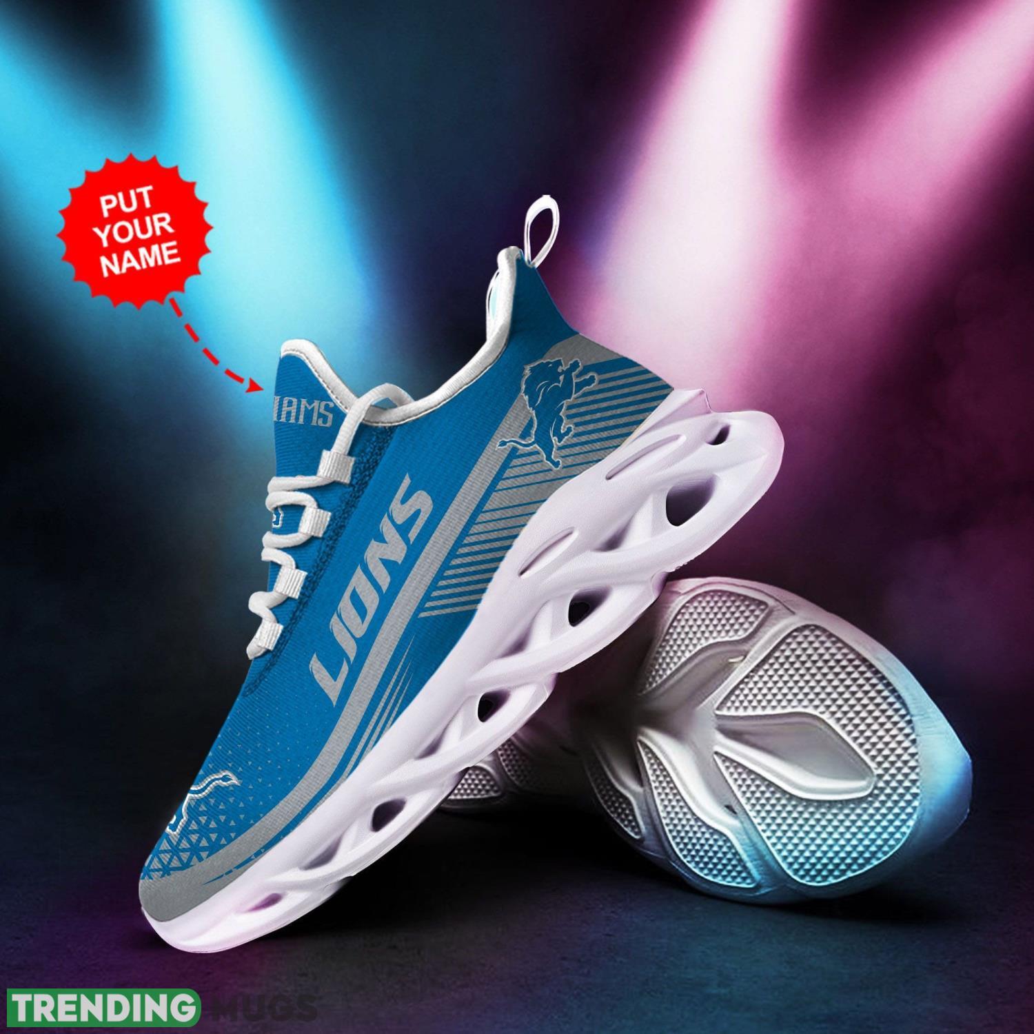 Detroit Lions Custom Personalized Max Soul Sneakers Comfortable Men Women Shoes Product Photo 1 Detroit Lions Custom Personalized Max Soul Sneakers Comfortable Men Women Shoes Product Photo 1