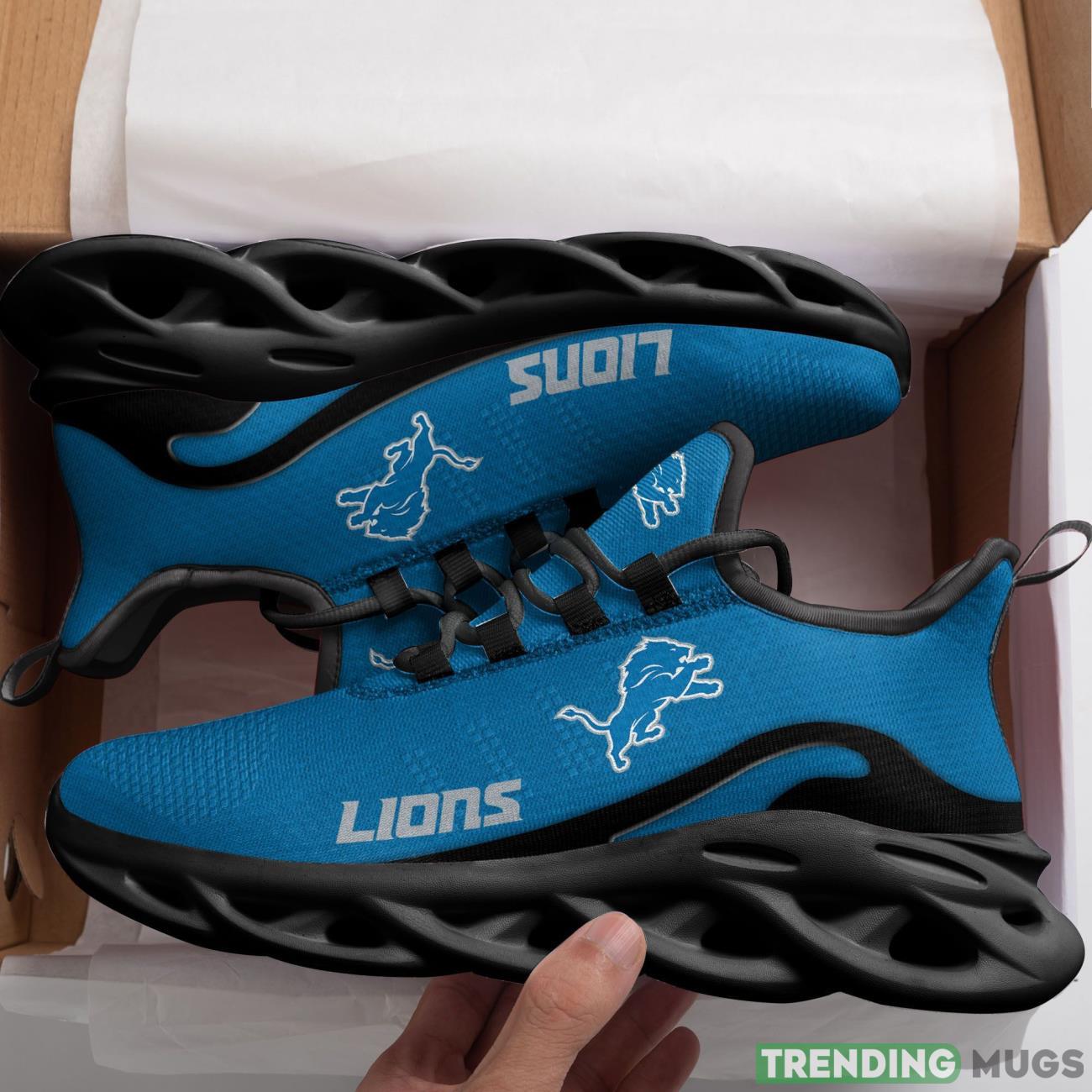 Detroit Lions New Trending 3D Printed Max Soul Clunky Sneaker Shoes For Men Women Max Soul Detroit Lions New Trending 3D Printed Max Soul Clunky Sneaker Shoes For Men Women Max Soul