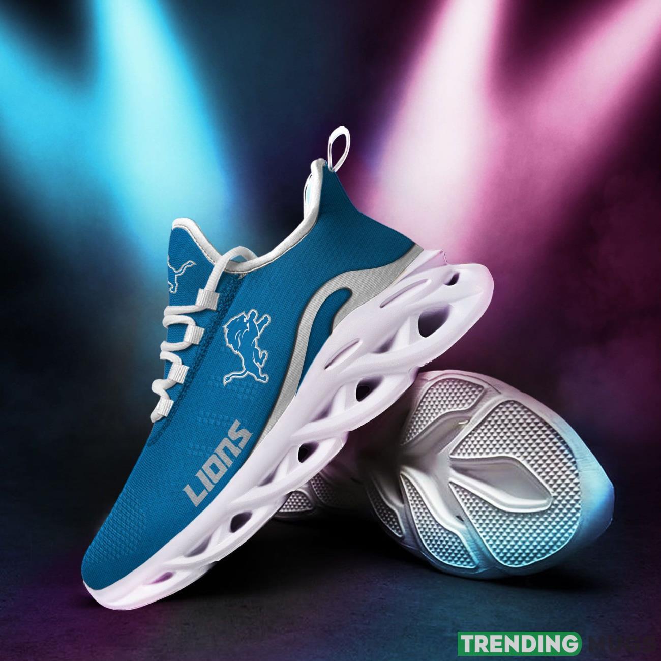 Detroit Lions New Trending 3D Printed Max Soul Clunky Sneaker Shoes For Men Women Max Soul Detroit Lions New Trending 3D Printed Max Soul Clunky Sneaker Shoes For Men Women Max Soul