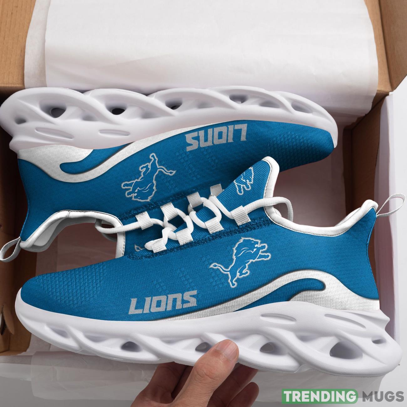 Detroit Lions New Trending 3D Printed Max Soul Clunky Sneaker Shoes For Men Women Max Soul Detroit Lions New Trending 3D Printed Max Soul Clunky Sneaker Shoes For Men Women Max Soul