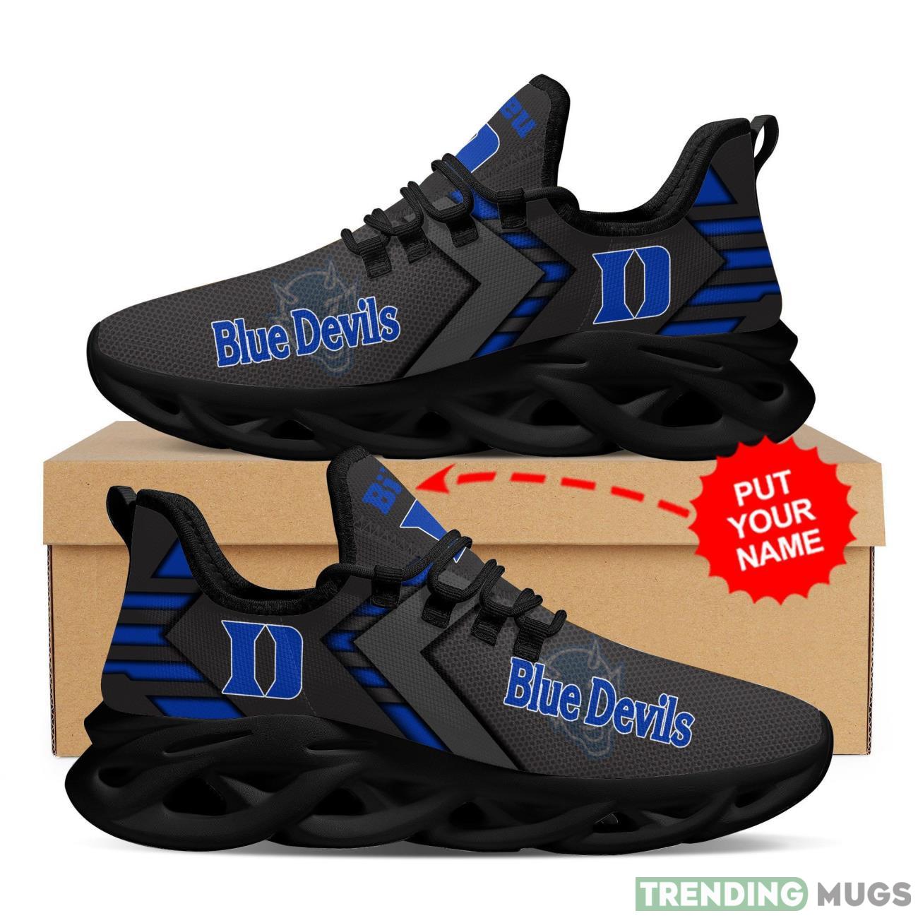 Duke Blue Devils Custom Personalized Max Soul Sneakers Running Sports Shoes Max Soul Duke Blue Devils Custom Personalized Max Soul Sneakers Running Sports Shoes Max Soul
